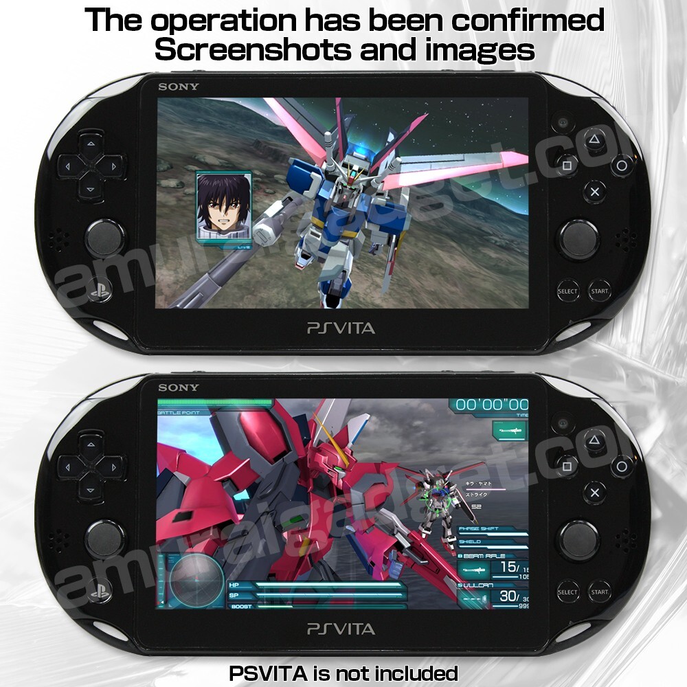 Gundam Breaker,Dynasty Warriors:Gundam Reborn,Extreme VS-Force,Gundam Seed [PSV]