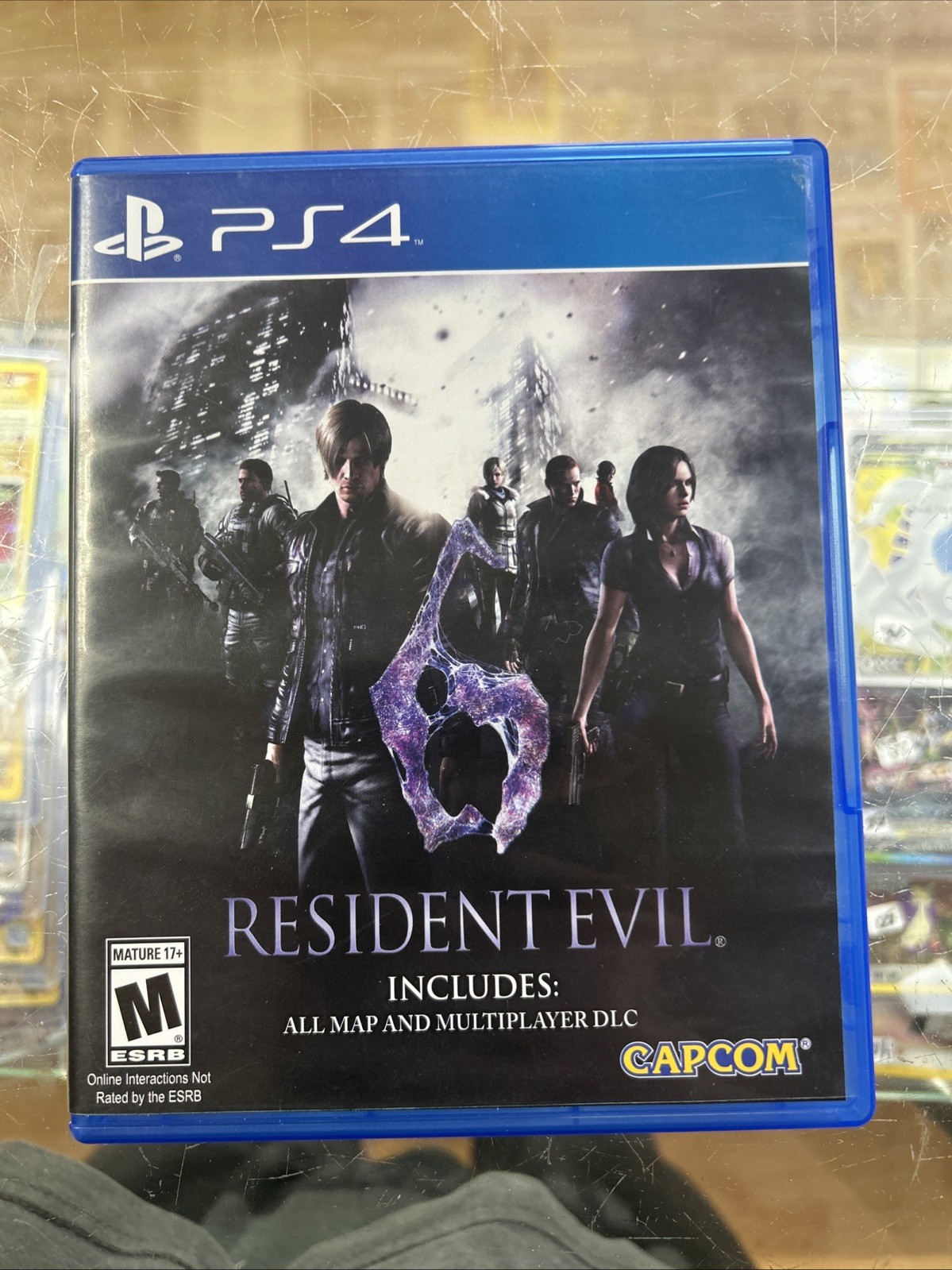 Resident Evil 6 (Sony PS4 PlayStation 4, 2016) Complete – Tested Blue Label