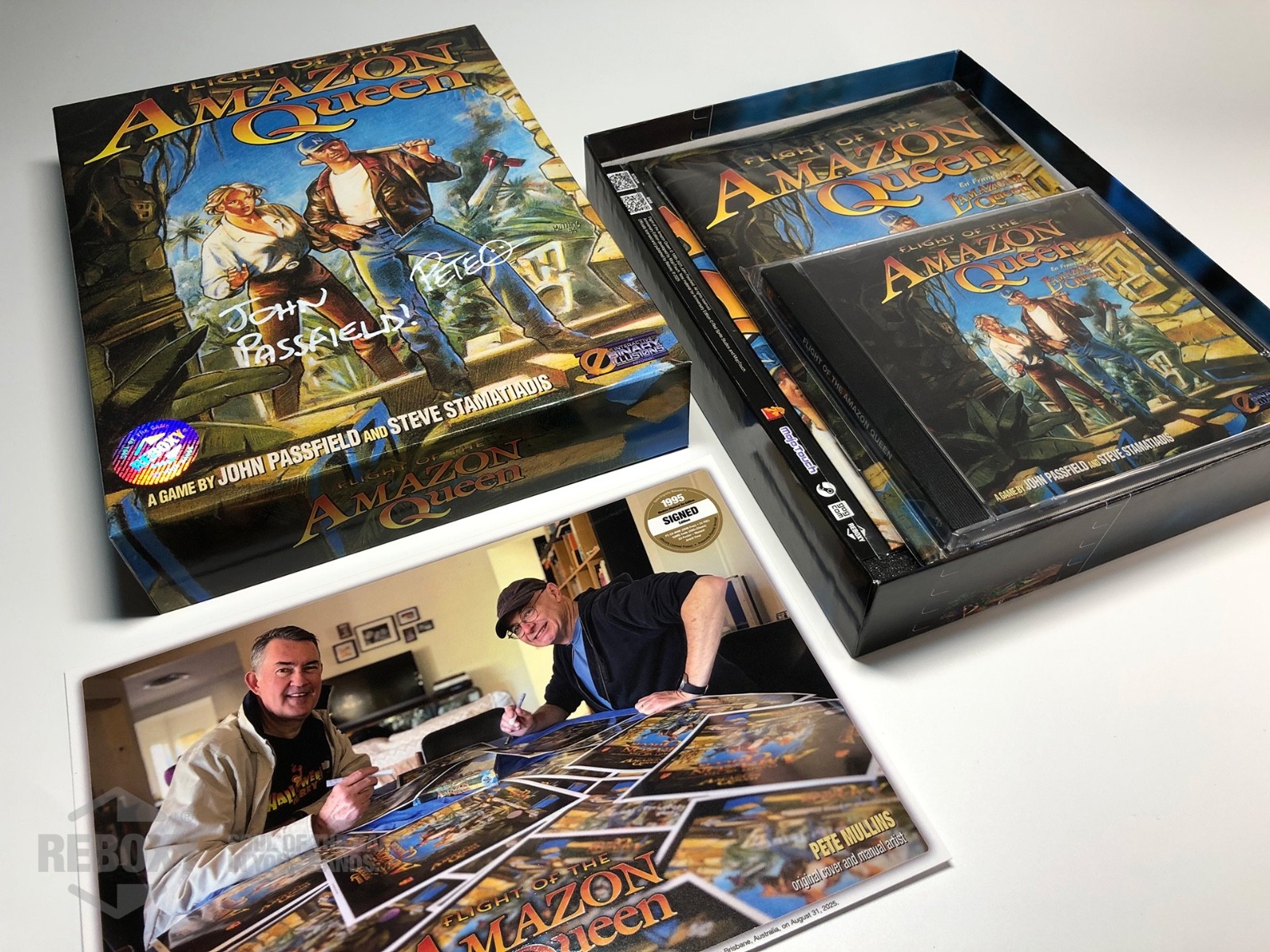 Flight of the Amazon Queen [2025] PC Big Box – Reboxy Signed Edition [100]