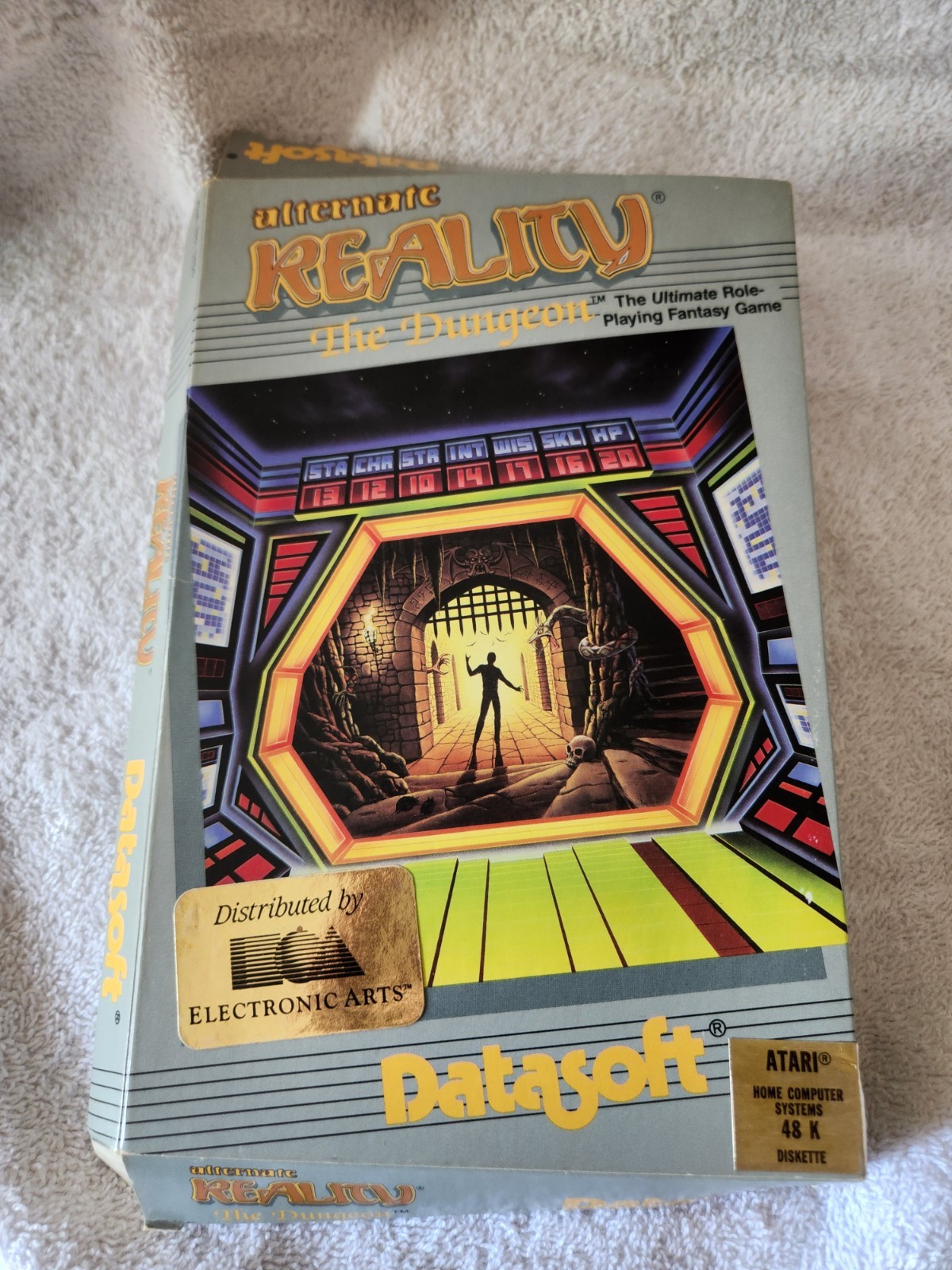 Alternate Reality : THE DUNGEON for Atari See pictures