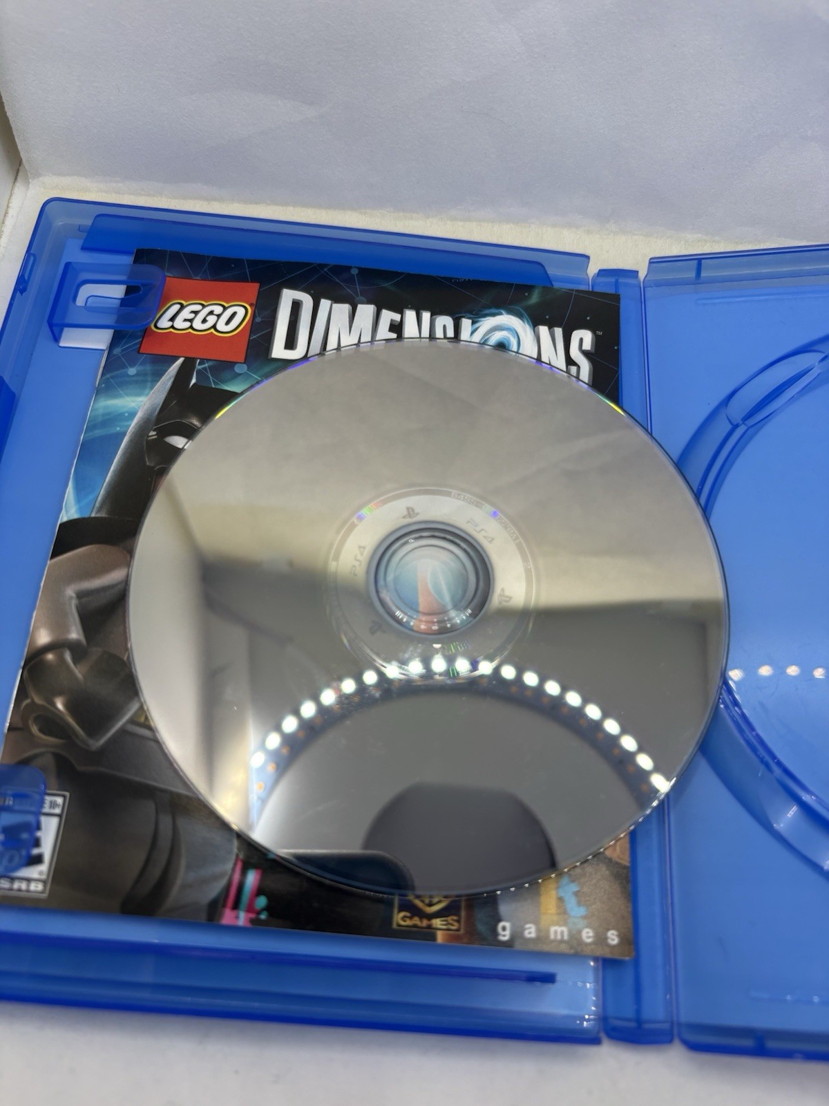 LEGO Dimensions PS4 Game Disc with Case & Manual – Read Description