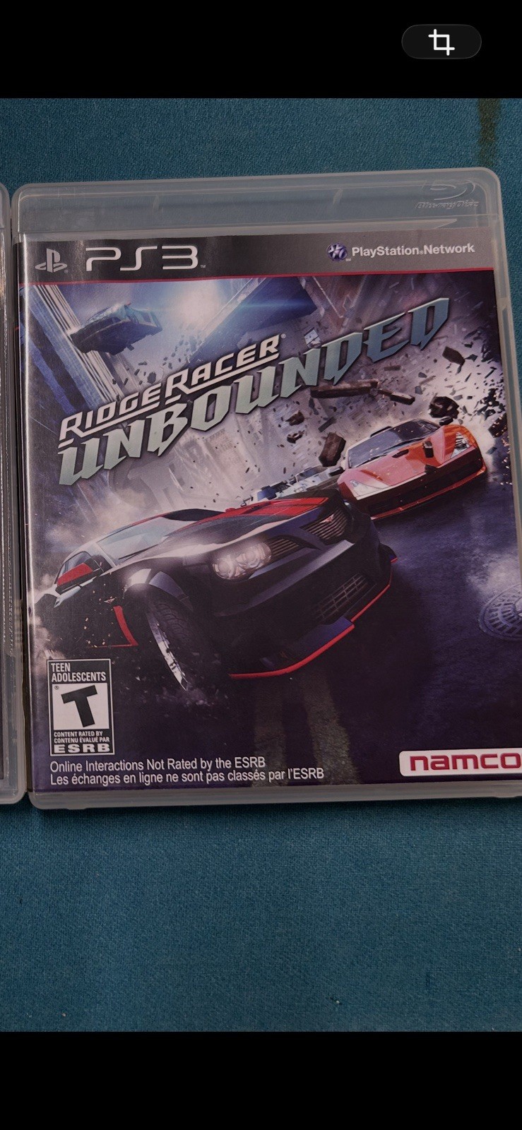 Ridge Racer Unbounded (PlayStation 3, 2012) PS3 Complete