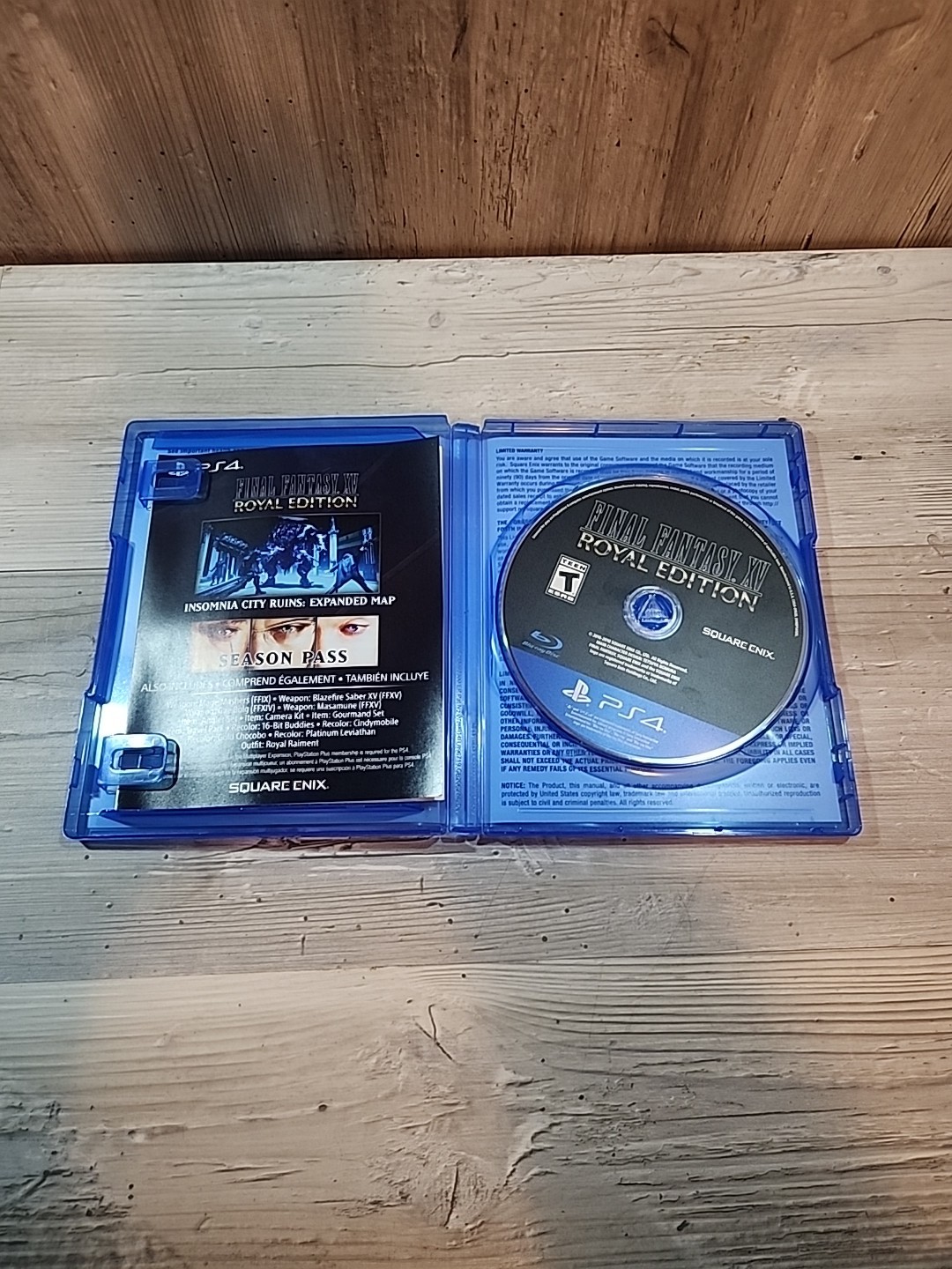 Final Fantasy XV Royal Edition for Playstation 4 PS4 (Tested – Clean Disc)