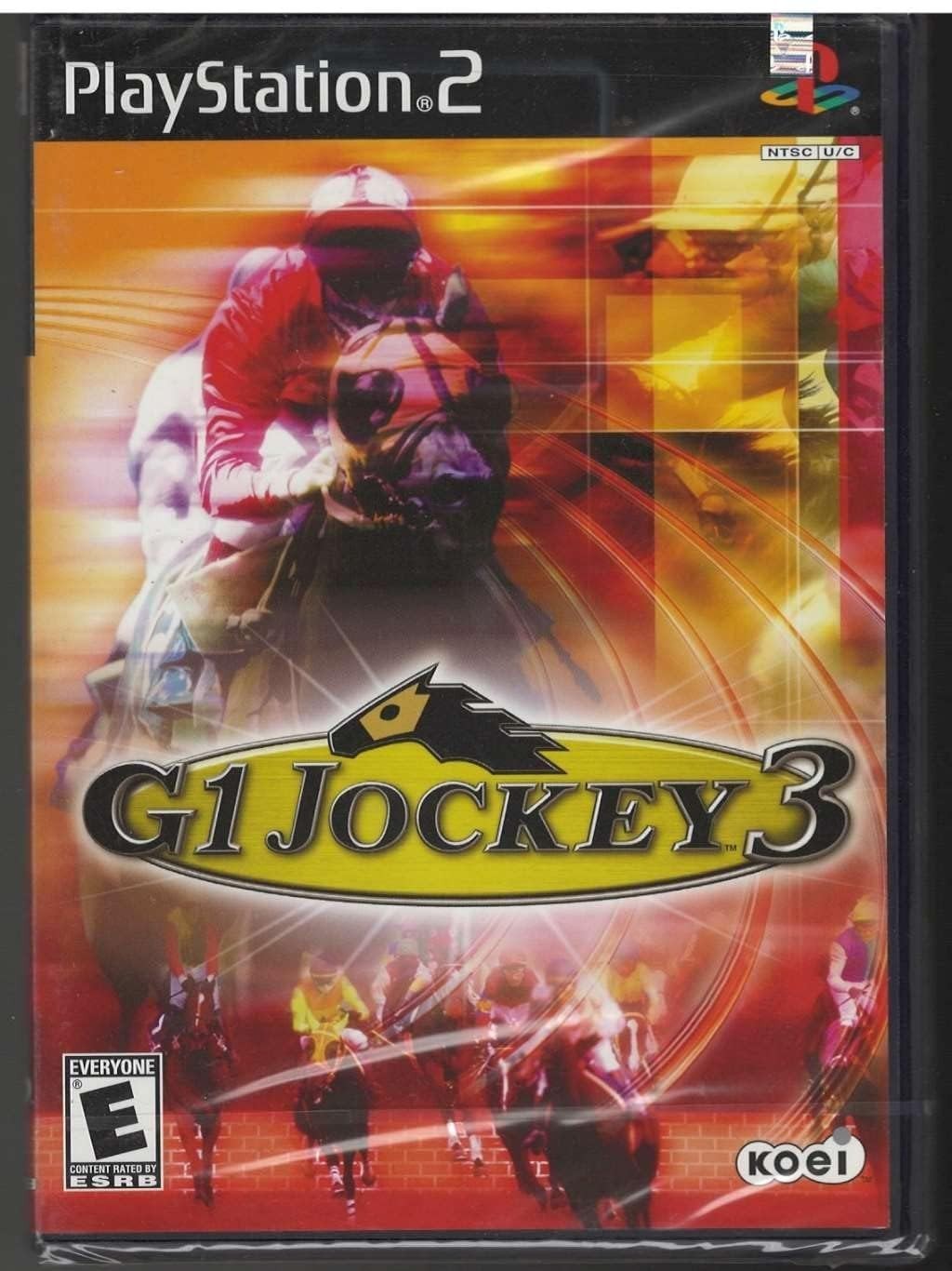 G1 Jockey 3 PlayStation 2 Racing Game by Tecmo Koei – Hard to Find PS2 Disc