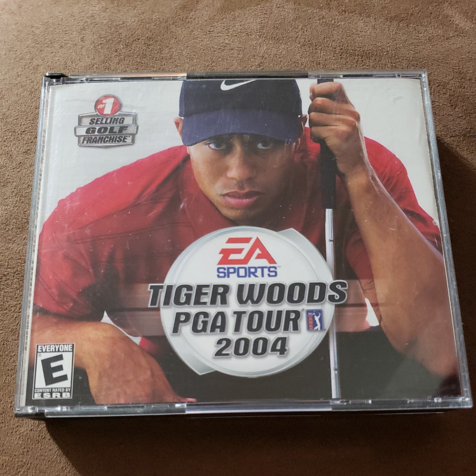 Tiger Woods PGA Tour 2004-PC CD-ROM-EA Sports-3 discs-Rated E
