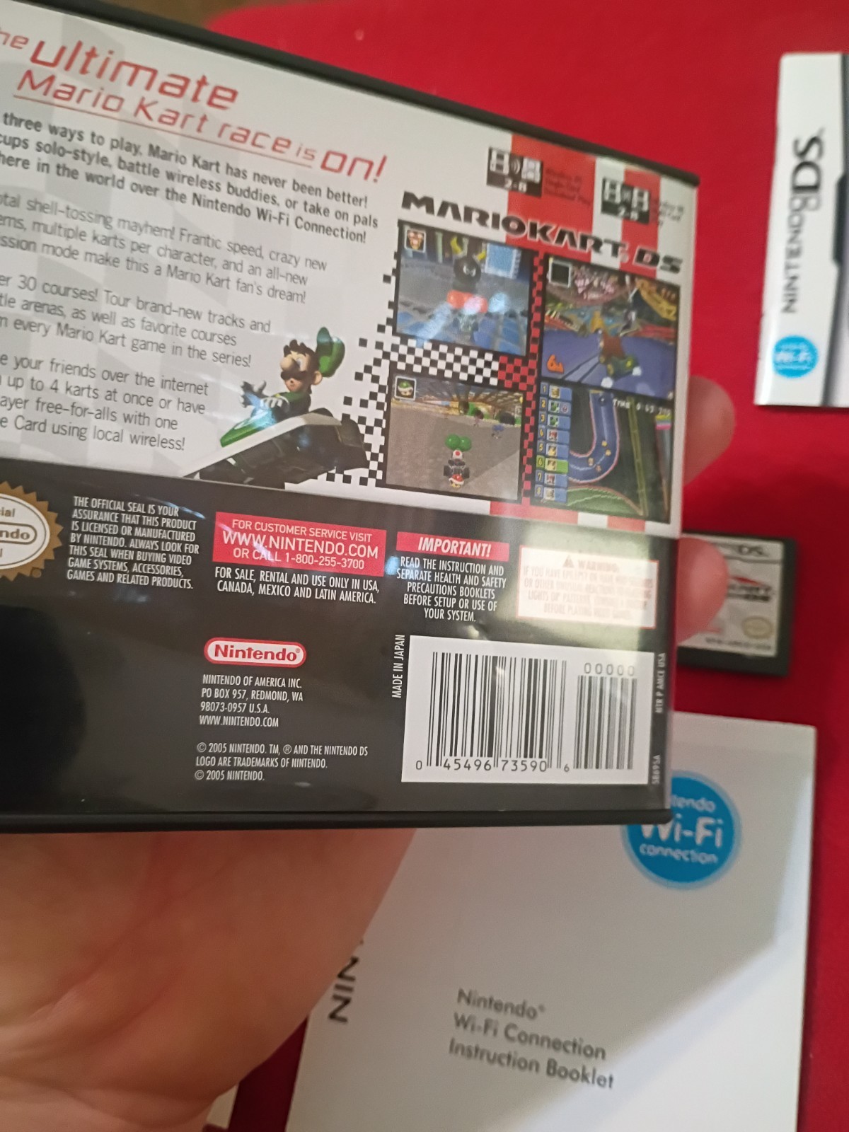 Mario Kart DS – Nintendo DS Complete in Box CIB Authentic. Tested