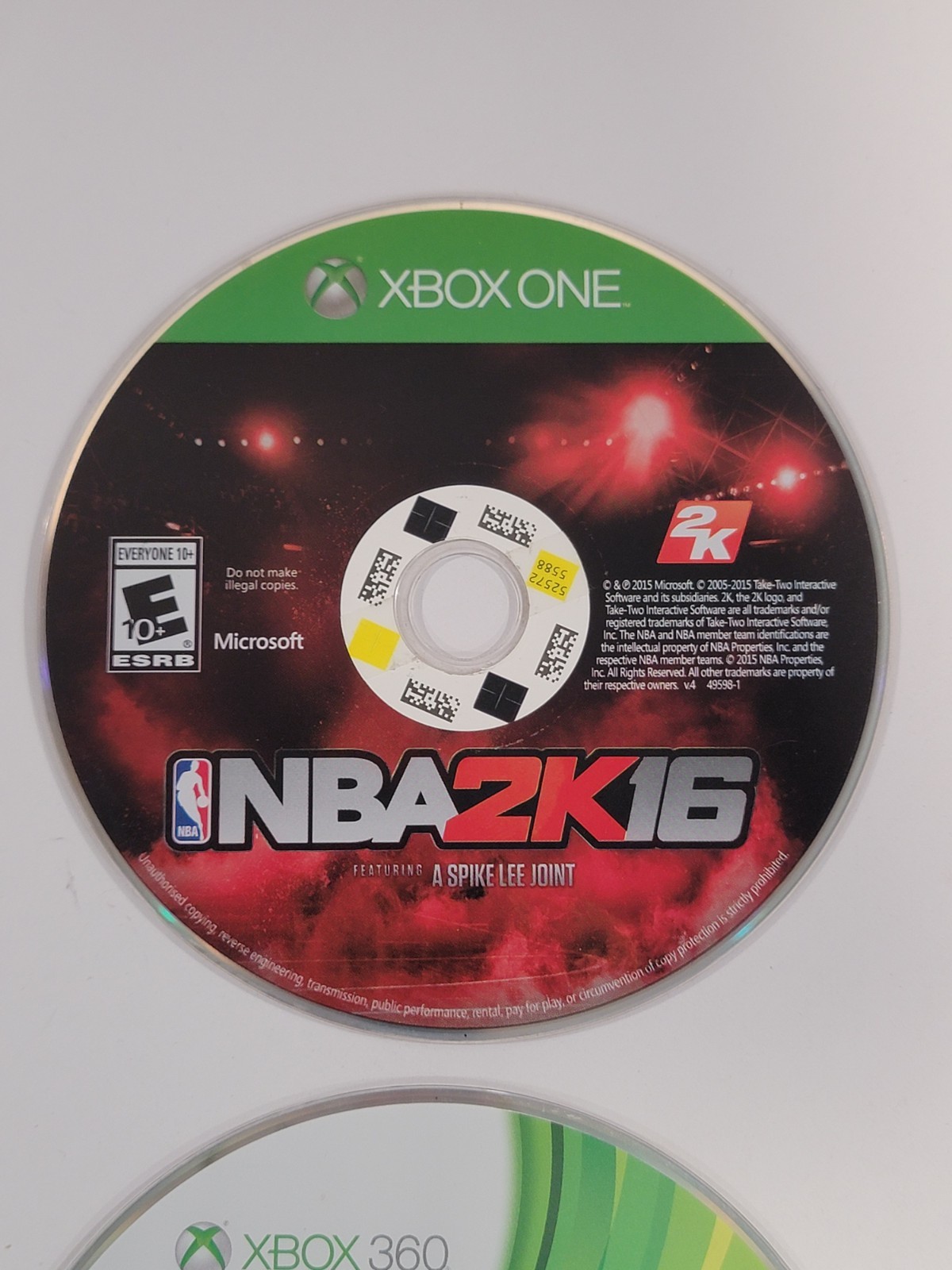 10 Loose Disc Video Game Lot – PS3, Xbox 360, Xbox One, & Wii – Smurfs, COD