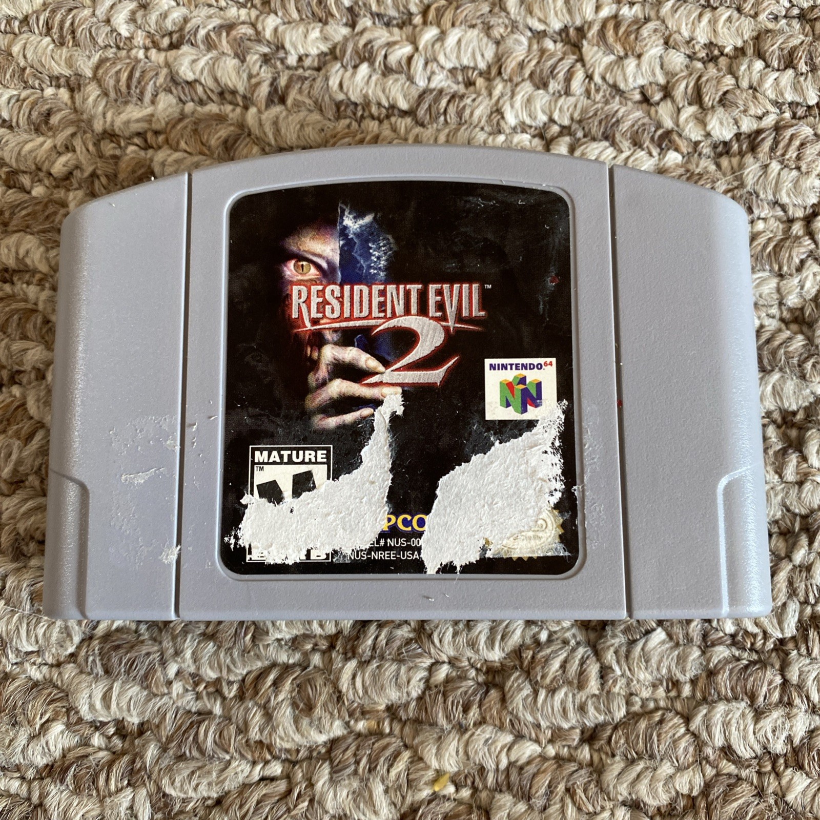 Resident Evil 2 for Nintendo 64 N64 Tested/Working AUTHENTIC