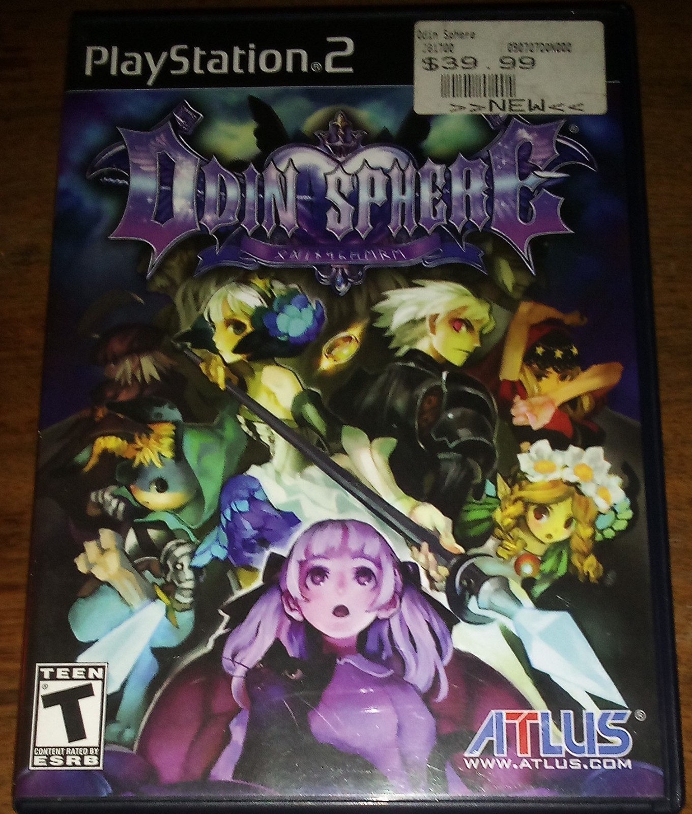 Odin Sphere original PS2 game CIB