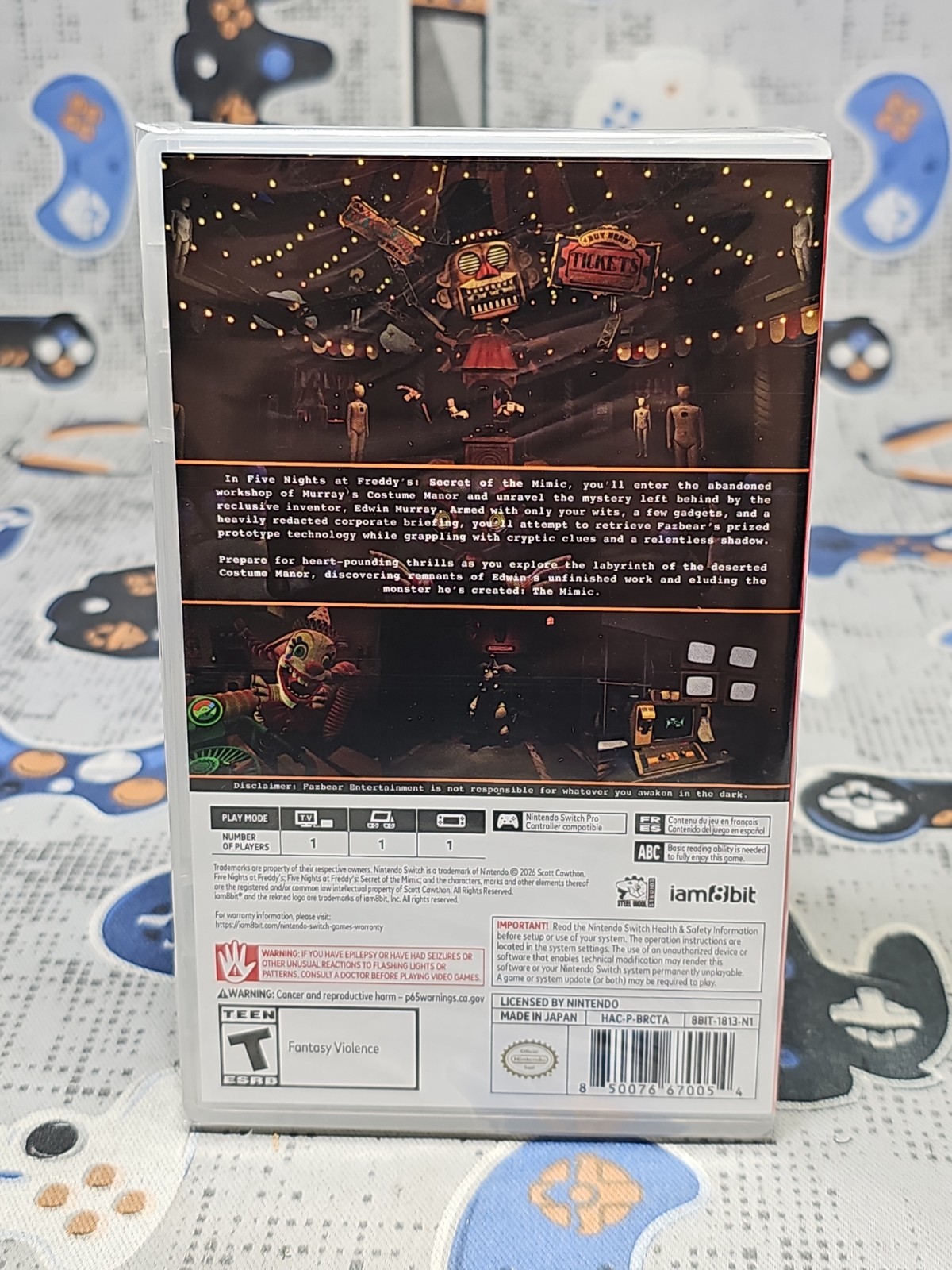 Five Nights at Freddy’s: Secret of the Mimic (Nintendo Switch) BRAND NEW SEALED