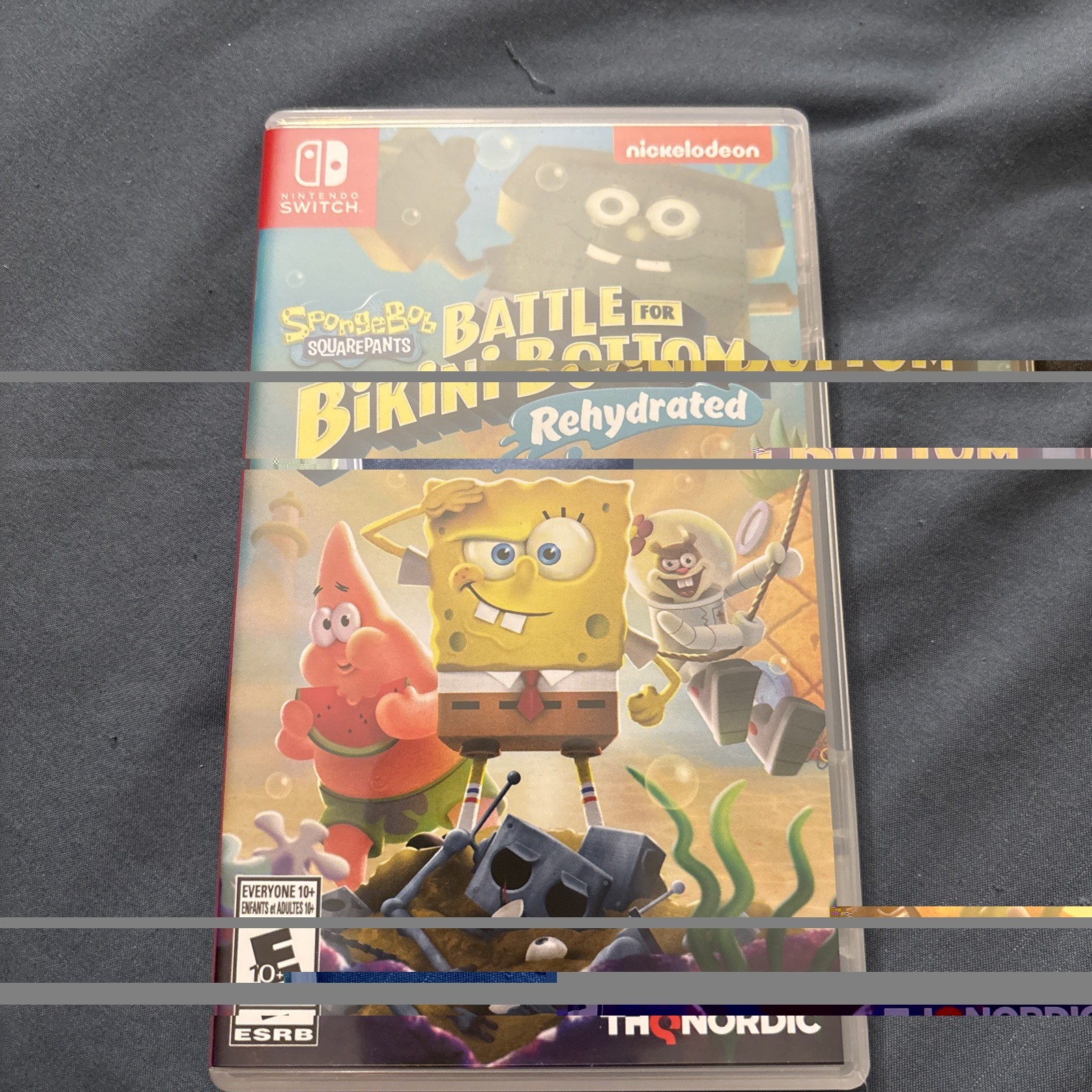 Spongebob Squarepants Battle for Bikini Bottom Rehydrated Nintendo Switch Tested