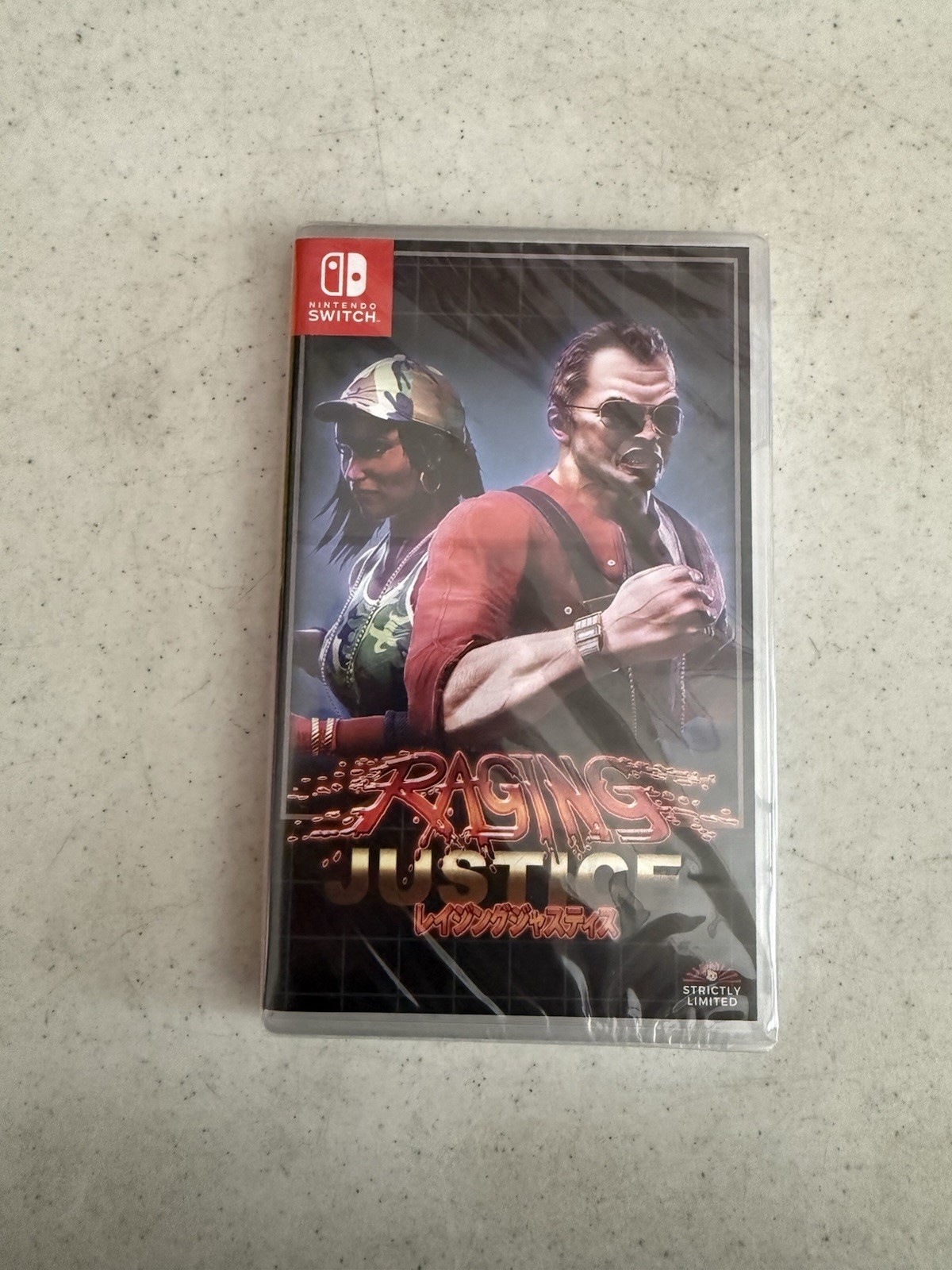 Raging Justice Strictly Limited Games w/ Postcard NEW Factory Sealed