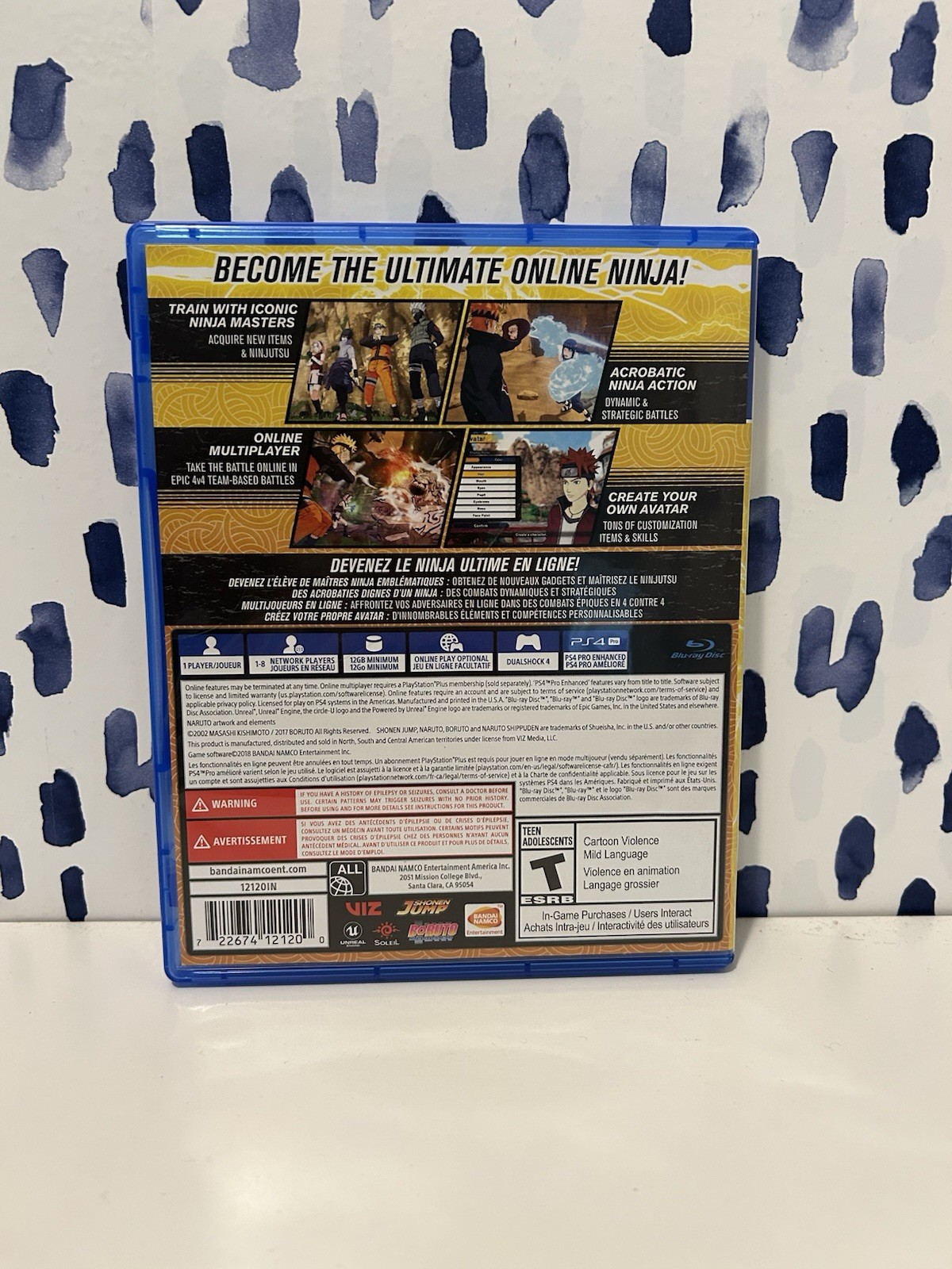 Bandai Namco Naruto To Boruto Shinobi Striker PS4 Action Multiplayer NTSC