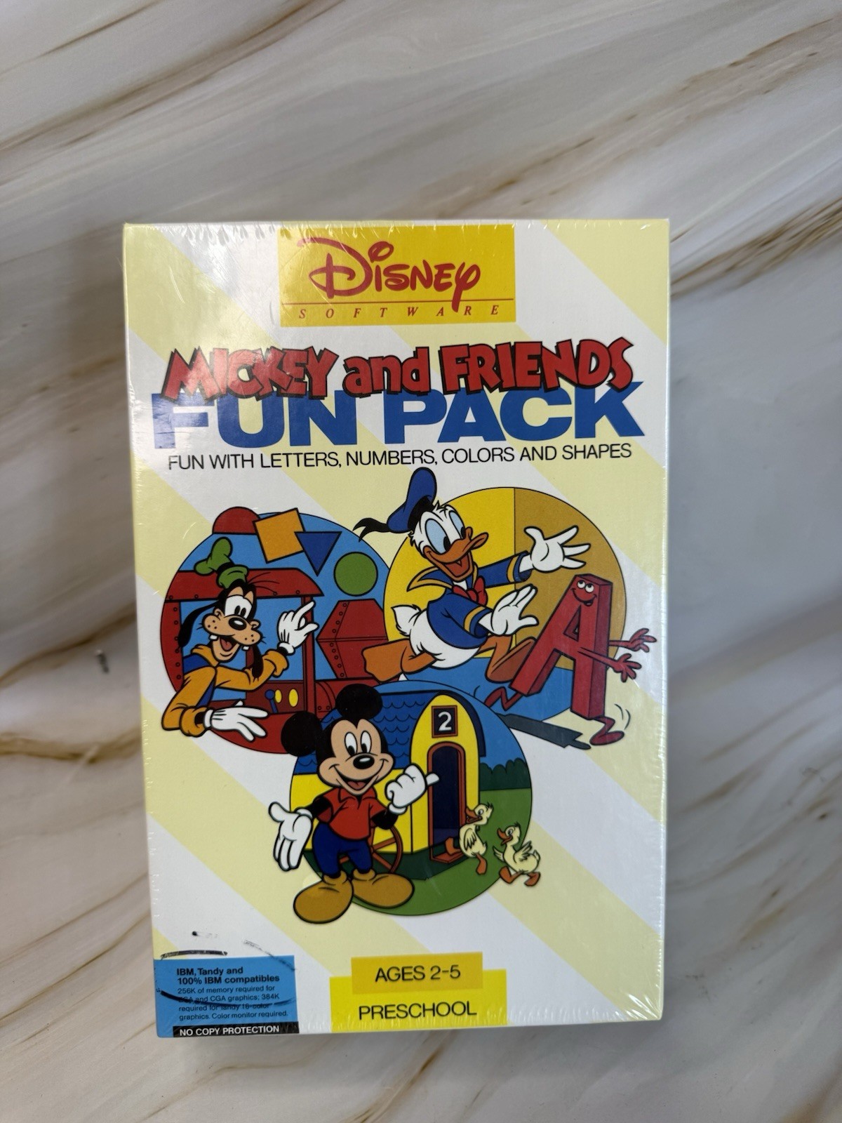 Disney Software Mickey And Friends Fun Pack Tandy And IBM Sealed NIB