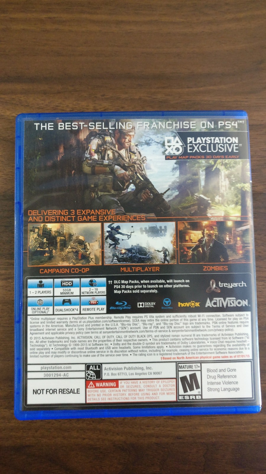 Call Of Duty: Black Ops 3 – Sony PlayStation 4