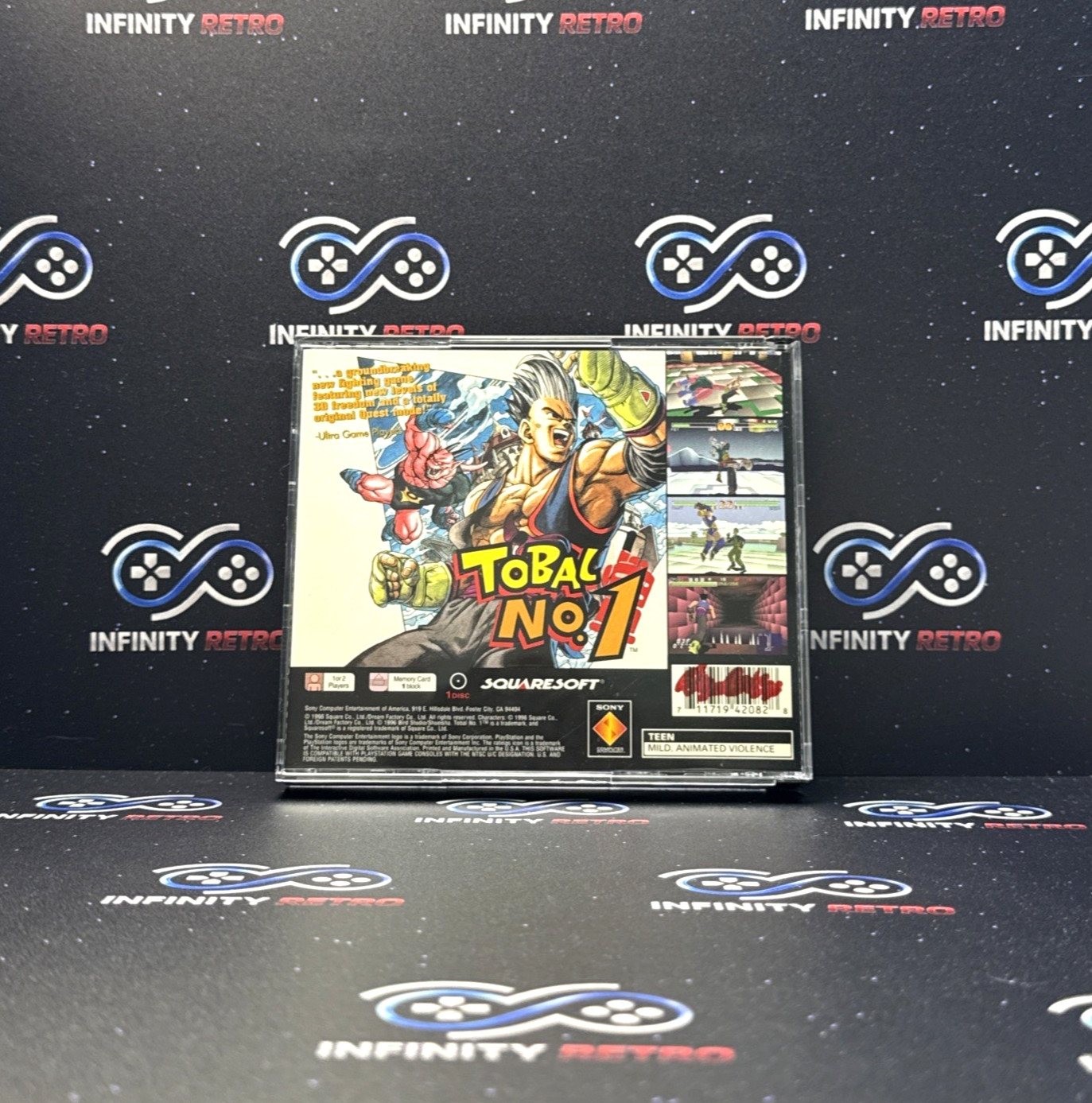 Tobal No. 1 Sony PlayStation 1 PS1 CIB With Sampler CD Refurbished & Tested