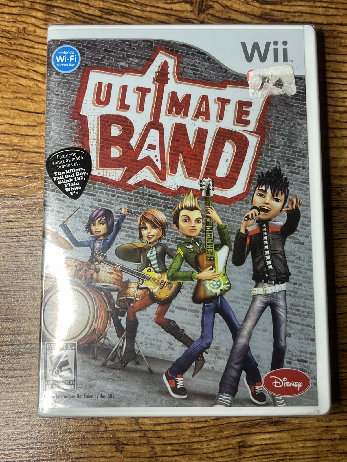 Disney’s Ultimate Band Nintendo Wii Brand New/Factory Sealed Rock Guitar Drums
