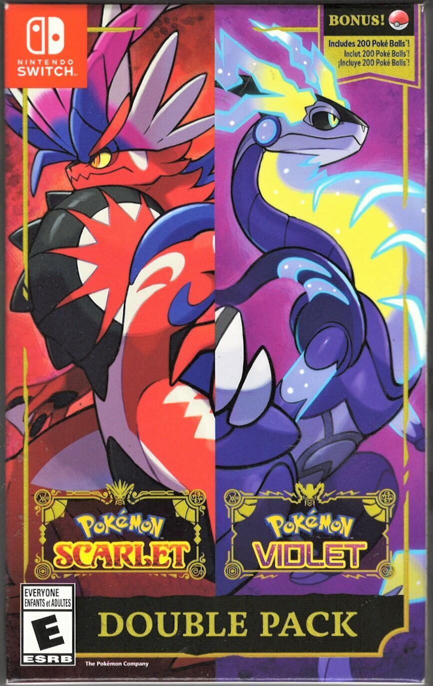 Pokemon Scarlet & Pokemon Violet Double Pack – Nintendo Switch