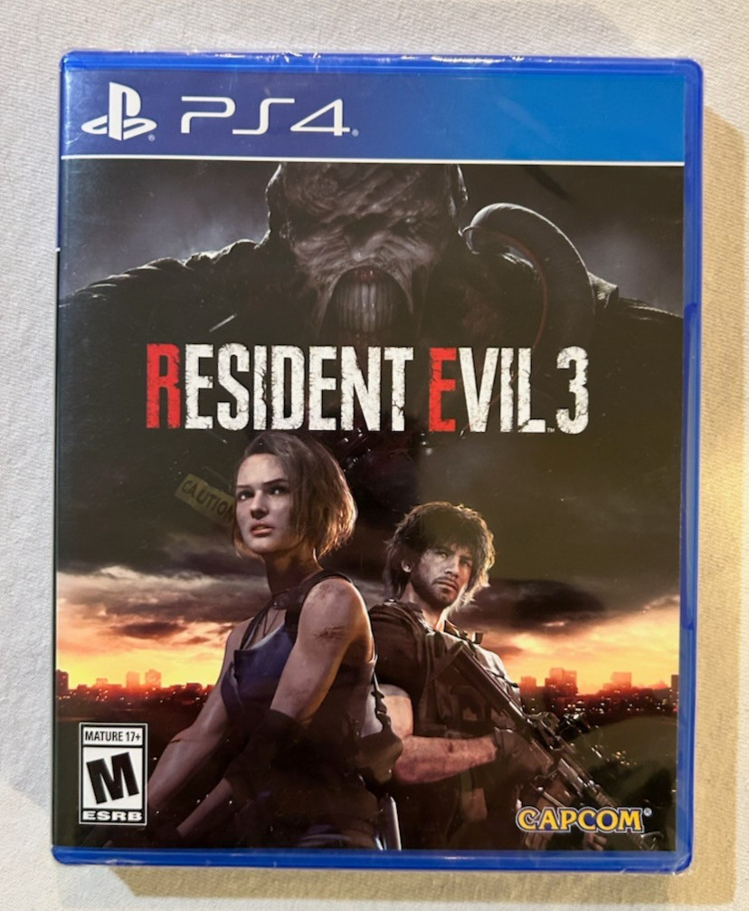 Resident Evil 3 Remake – Sony PlayStation 4 *Capcom* *PS4* *Horror* *Brand New*