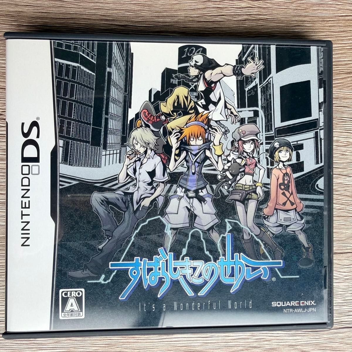 Square Enix The World Ends With You DS Game Packaged Very Near Mint Rare