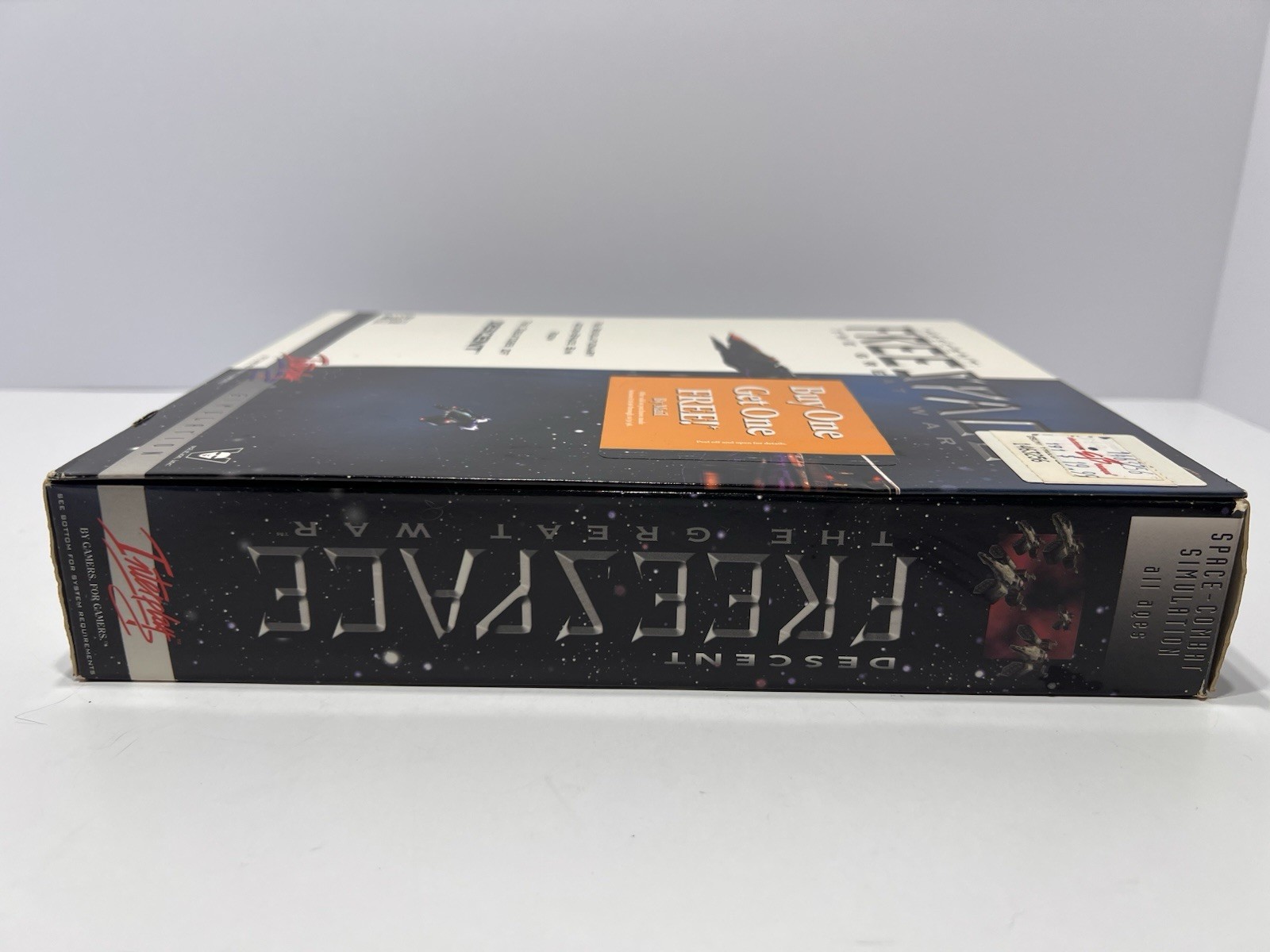Descent FreeSpace-The Great War PC CD-ROM Big Box Game w/ Inserts Interplay CIB