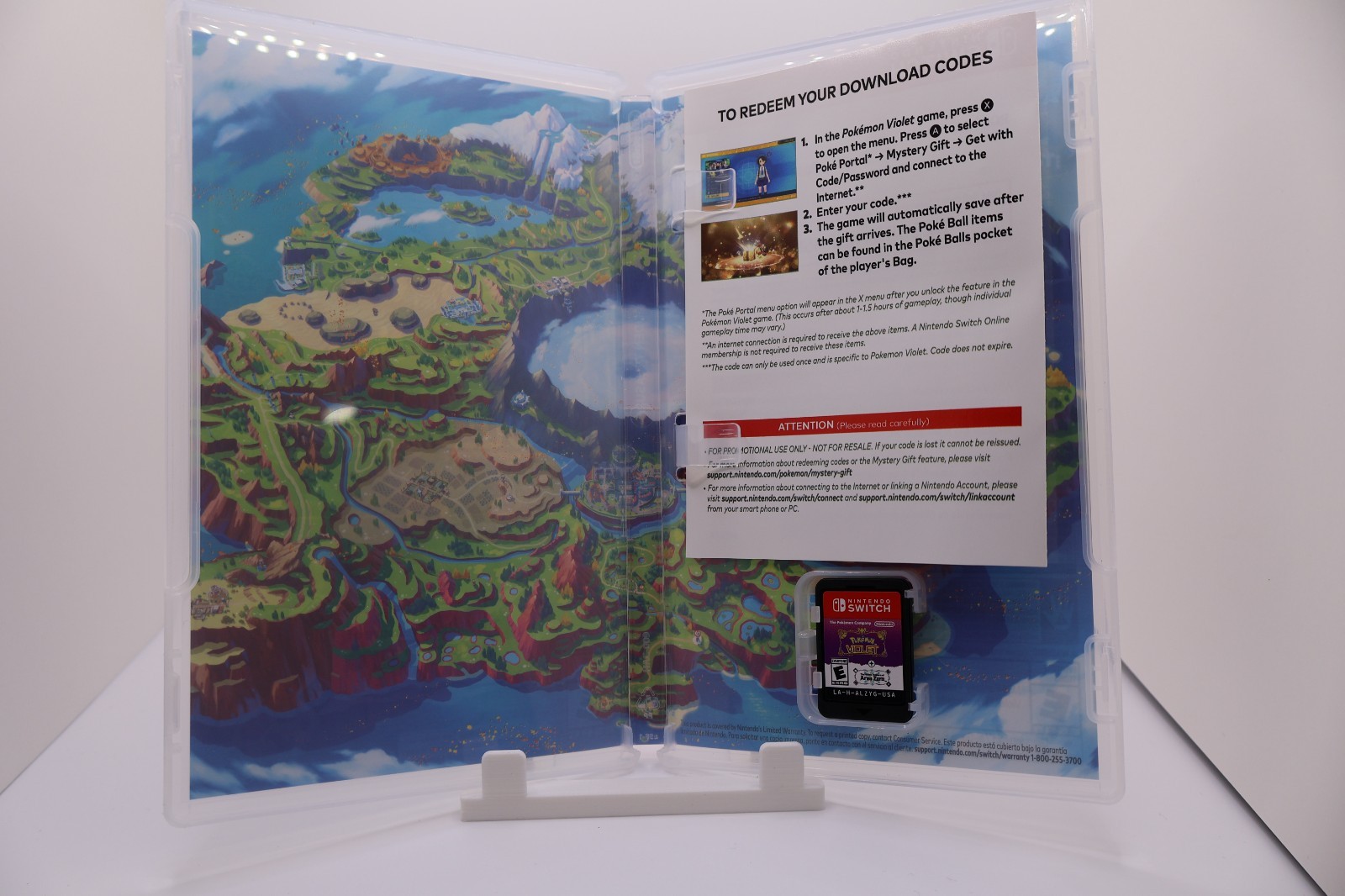 Pokemon Violet + The Hidden Treasure of Area Zero Bundle (Game+DLC) -…