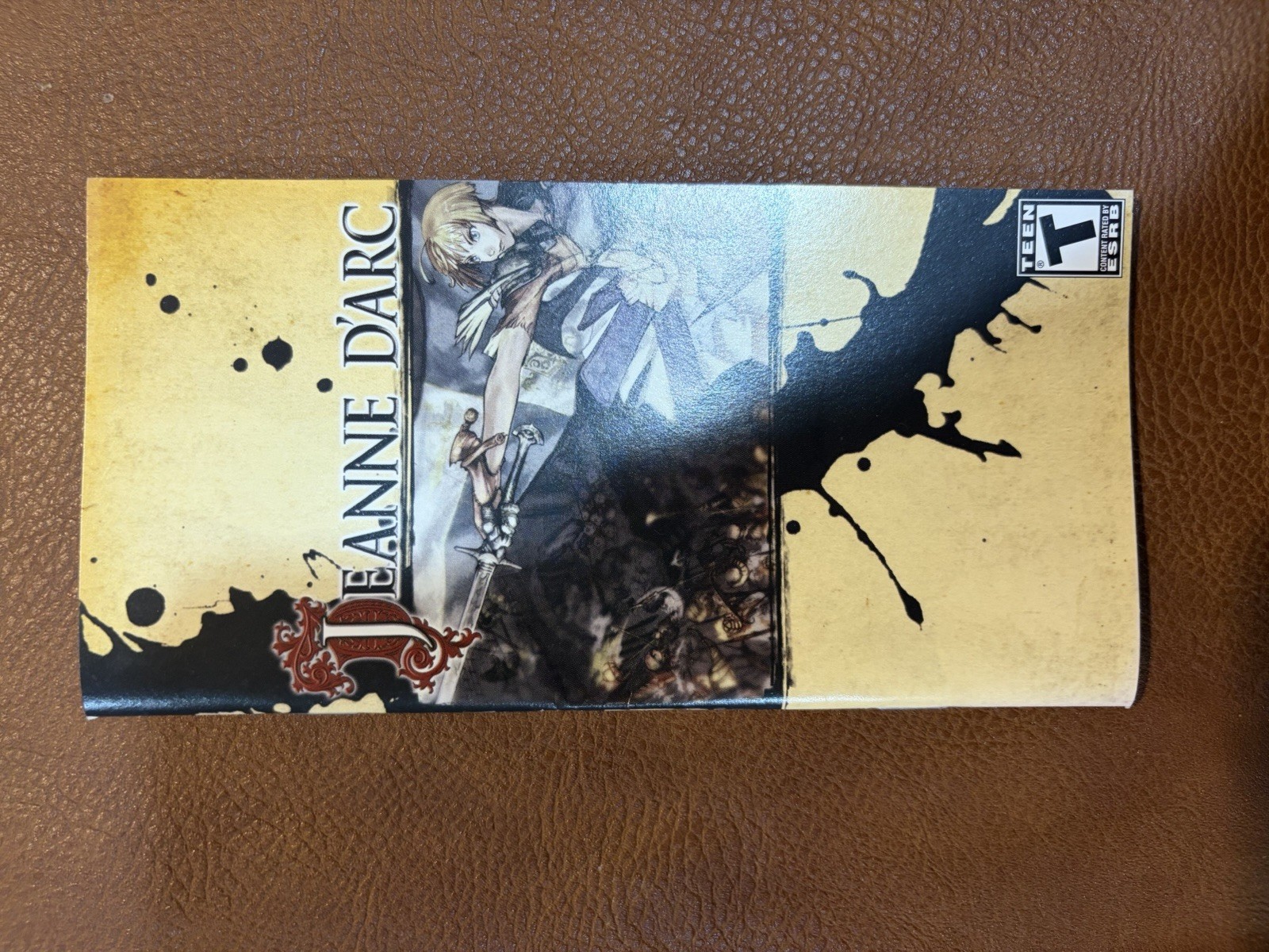 Jeanne d’Arc Sony PSP 2007 T Rated NTSC-U/C Role Playing Strategy*CASE & MANUAL*