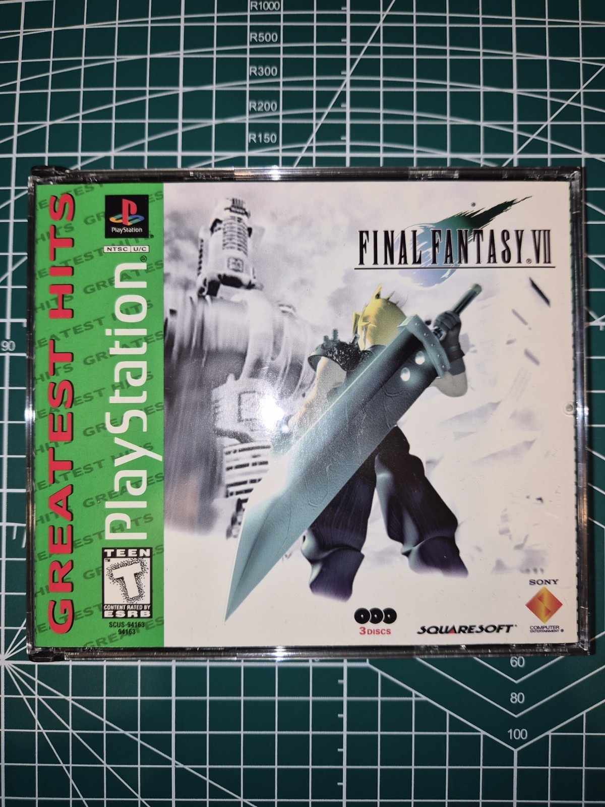 Final Fantasy VII 7 PlayStation 1 PS1 TESTED VG No Manual Squaresoft