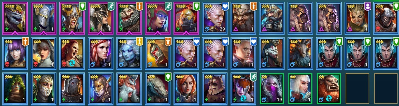 Raid Shadow Legends | Starter Mythical – Lady Mikage : 94k energy / 25 Legendary