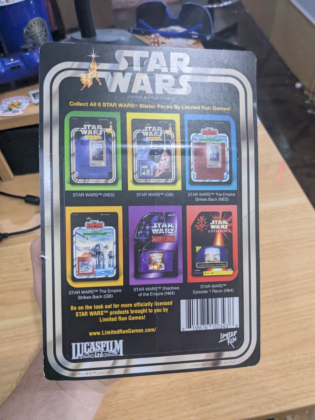 P1 Star Wars NES Classic Edition Limited Run Games NEW! Nintendo Packed W/ Love