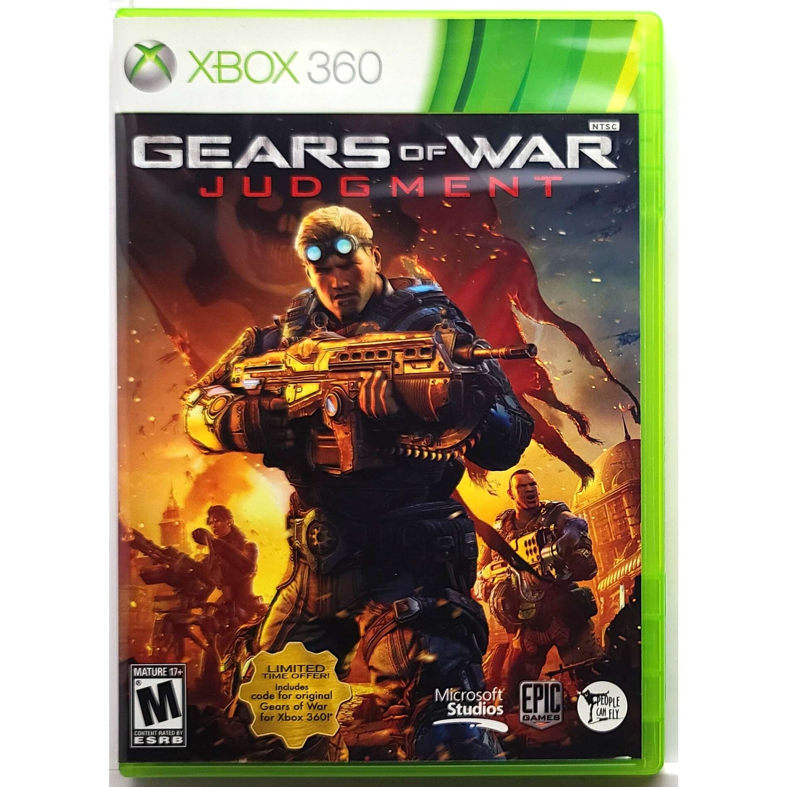 Gears of War Judgment – Microsoft Xbox 360 Pristine Authentic 180 Day Guarantee