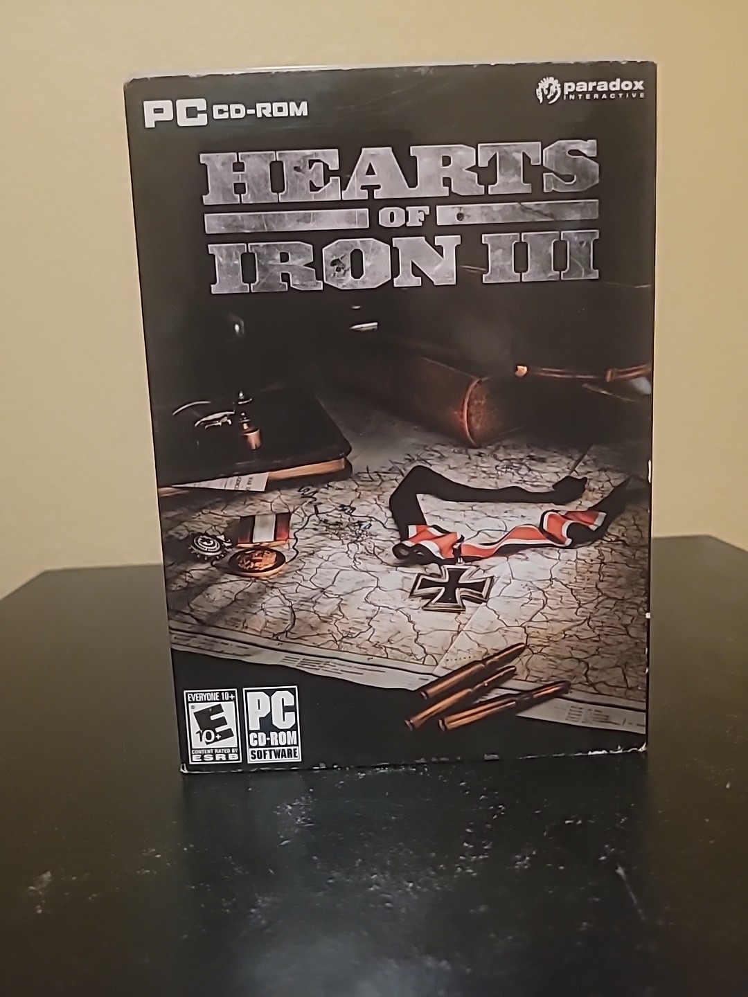 Hearts of Iron III 2009 Paradox Interactive Windows XP/Vista PC Video Game w Box