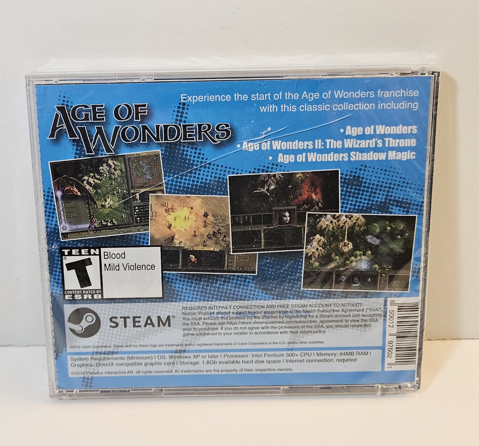 Age of Wonders – Three Game Bundle – PC CD-Rom Windows Game Compilation