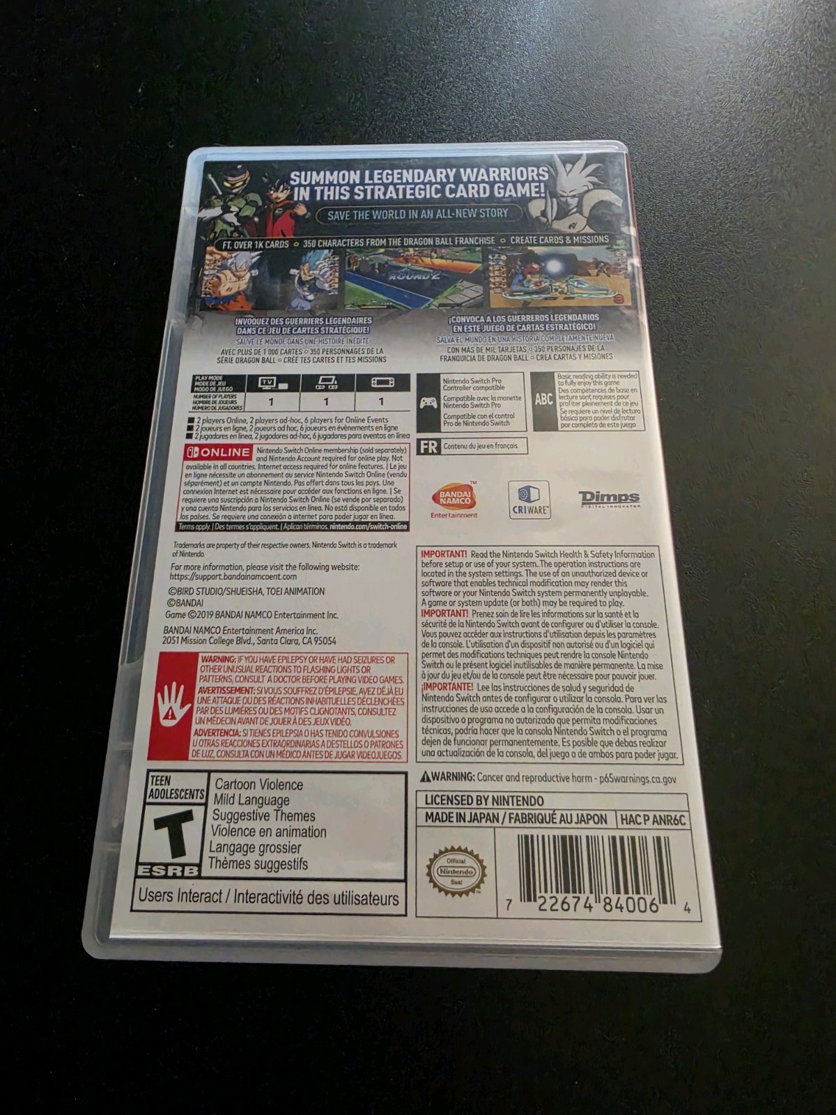 Nintendo Switch – Super Dragon Ball Heroes: World Mission