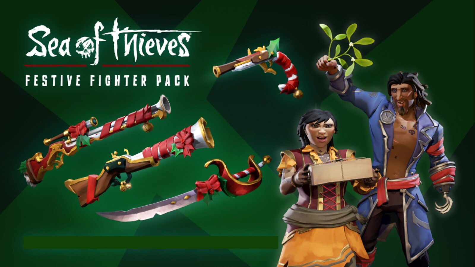 *NEW* Sea of Thieves Festive Fighter Pack 🌎XBOX / PC CODE | tags: obsidian ebon