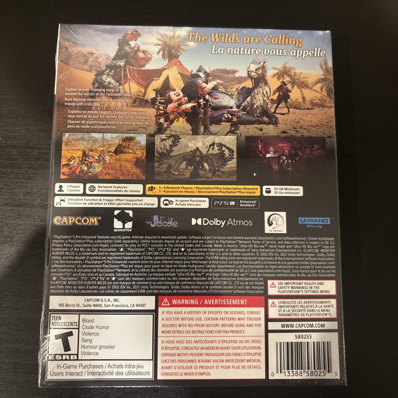 Monster Hunter Wilds: Steel Book Edition – PlayStation 5