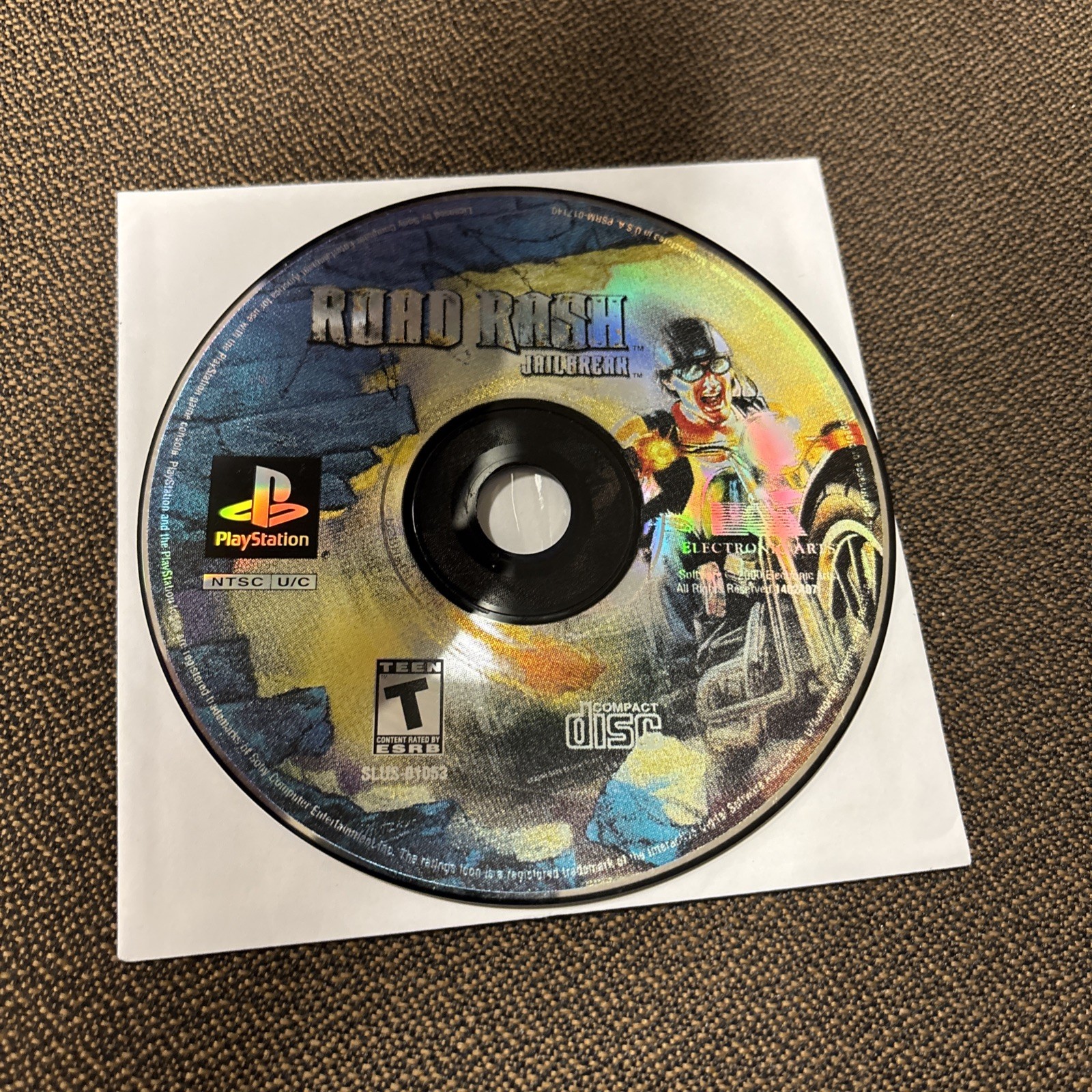 Road Rash-Jailbreak – Sony PlayStation 1 PS1 Disc only