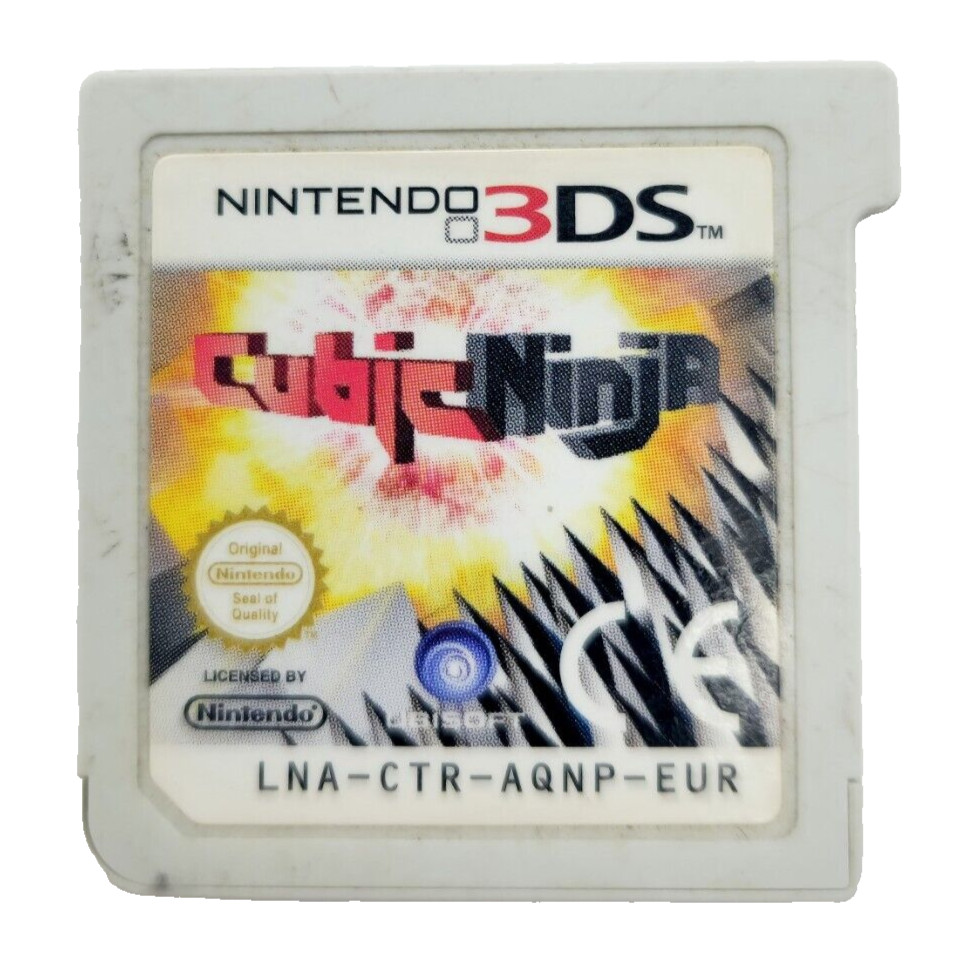 Cubic Ninja Nintendo 3DS Game PAL