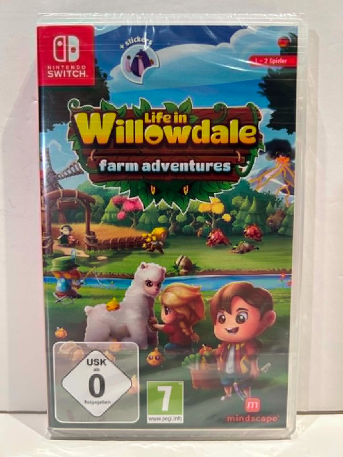 Life in Willowdale Farm Adventures Nintendo Switch New Sealed German Region Free