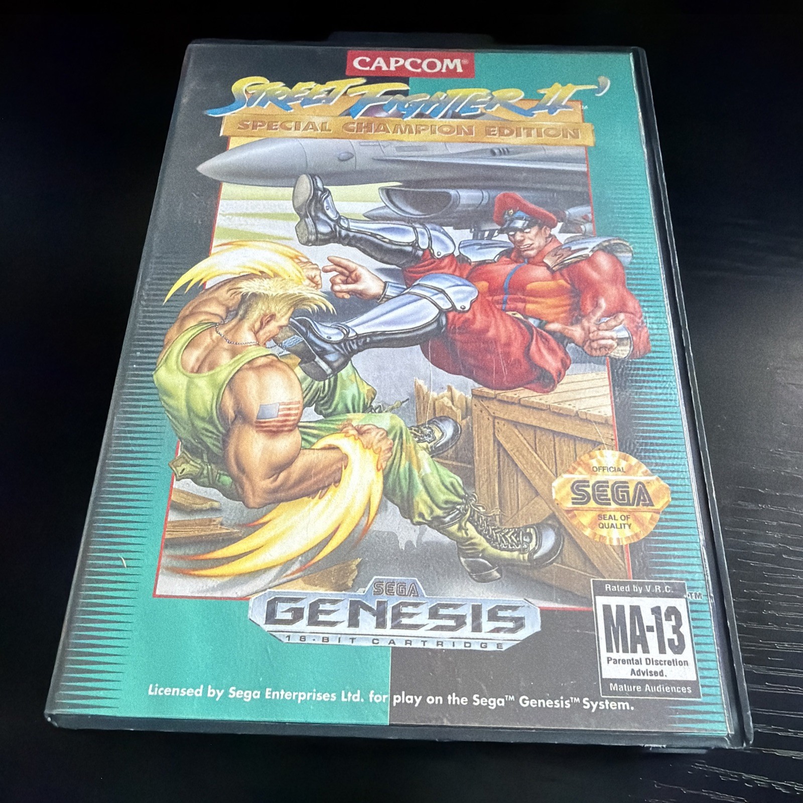 Street Fighter II Special Champion Edition for Sega Genesis CIB! w Manual
