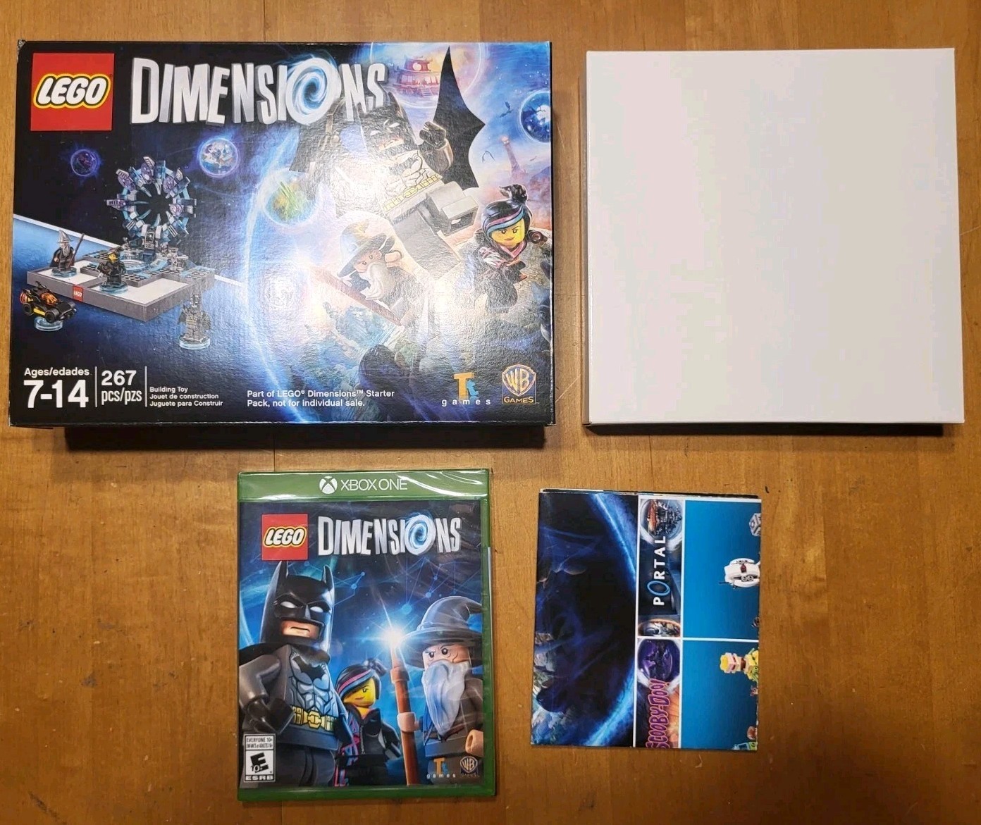 Xbox One Lego Dimensions Starter Pack 71172 Ages 7-14 269 Pieces NO BOX READ