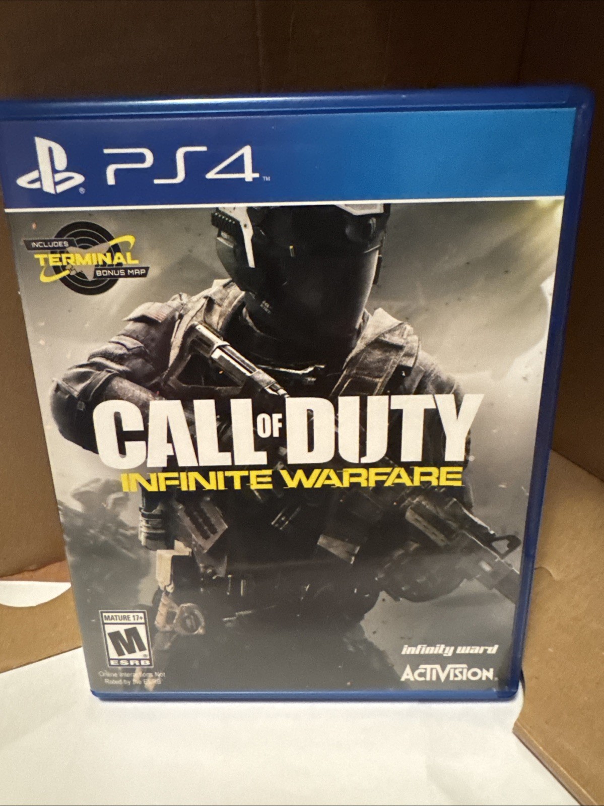 PS4 Call Of Duty Infinite Warfare Mature 17+Online Interactions Not Rated ByESRB