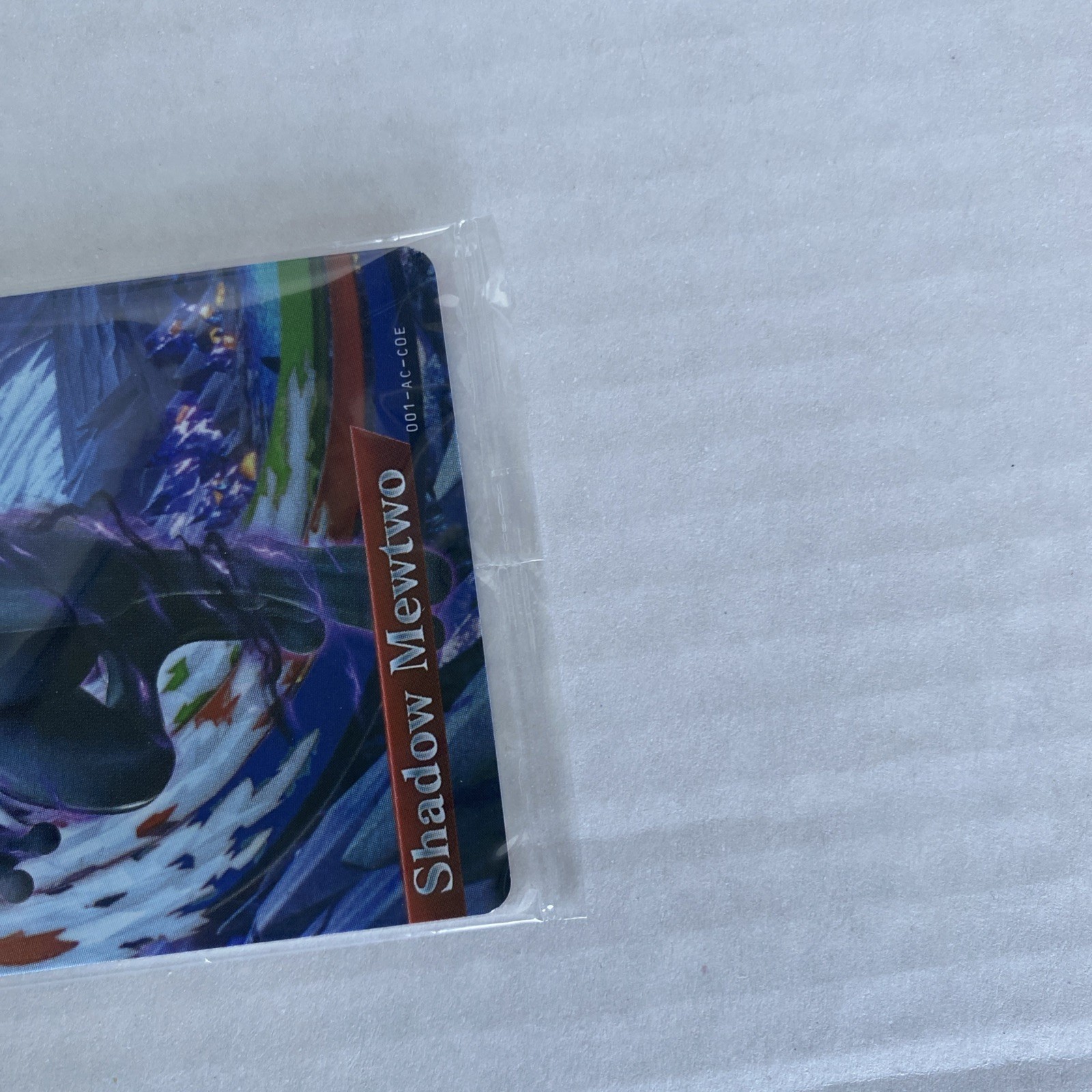 Nintendo Pokkén Tournament Wii U Fighting Game w/ Shadow MewTwo Amiibo Card RARE