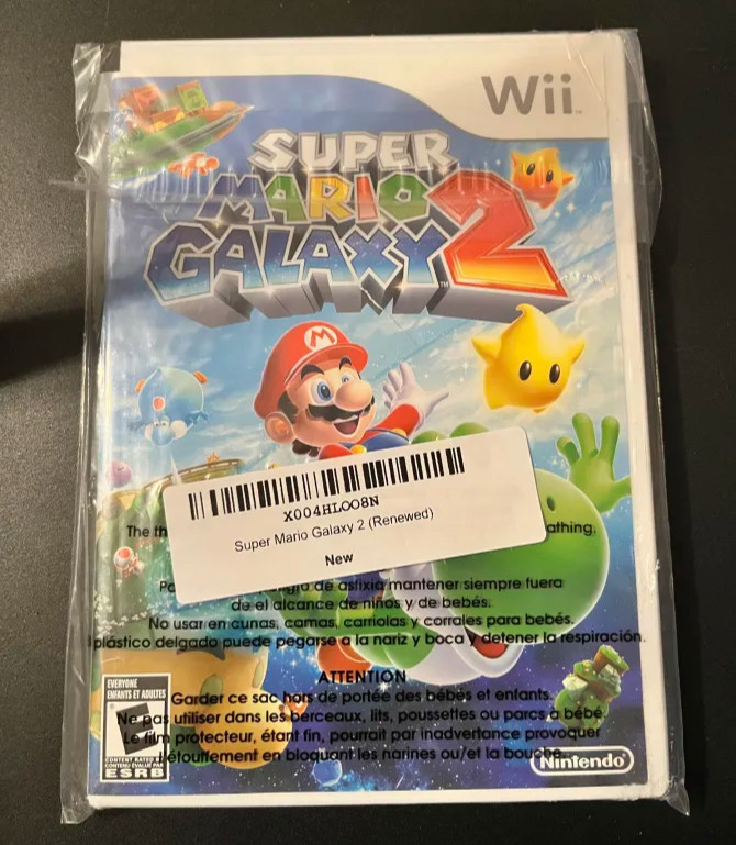 Super Mario Galaxy 2 (Nintendo Wii, 2010) NEW