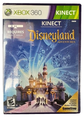 DISNEYLAND ADVENTURES (XBOX360) DISC + CVR ART – NO CASE – VERY GOOD