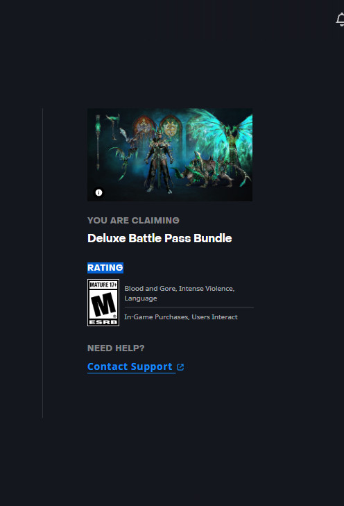 Deluxe Battle Pass Bundle for Season 14 DIABLO 4