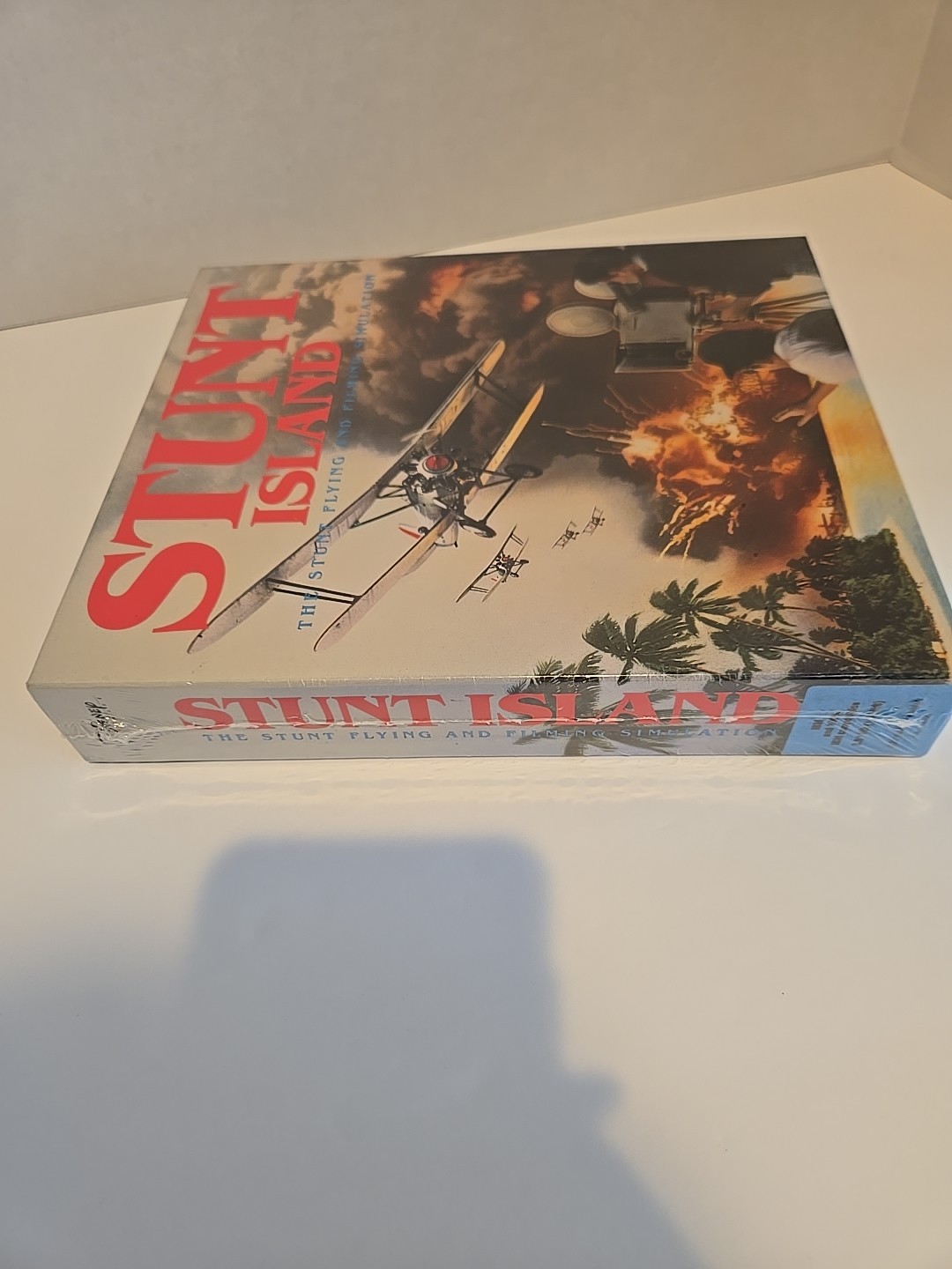Stunt Island Disney Software Game IBM-PC/Tandy 3.5 HD NEW SEALED Vintage 1989