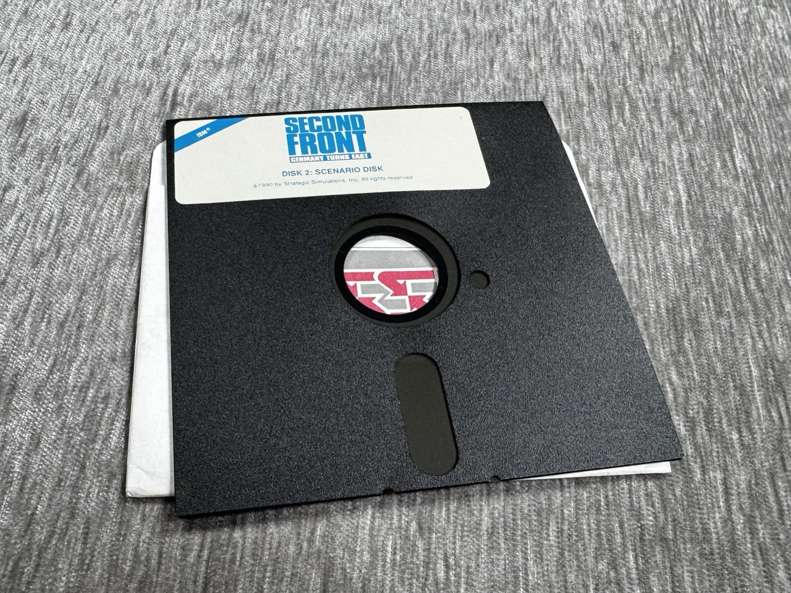 Second Front Germany Turns East 5.25″ Disc SSI 1990 IBM PC Game & Scenario Disks