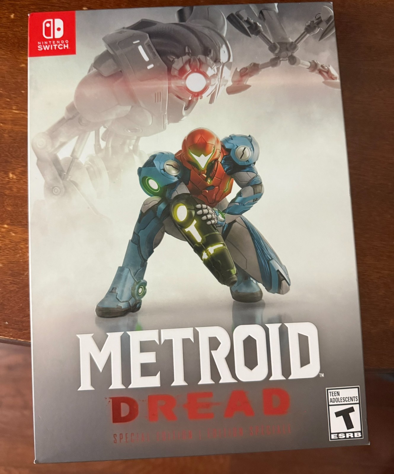 Metroid Dread Special Ed Art Book + Cards NO GAME Great Condition Original Box