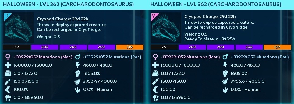 ARK Survival Ascended PvE CARCHA HALLOWEEN TOP 1605 MD BASE PC/XBOX/PS5 ASA